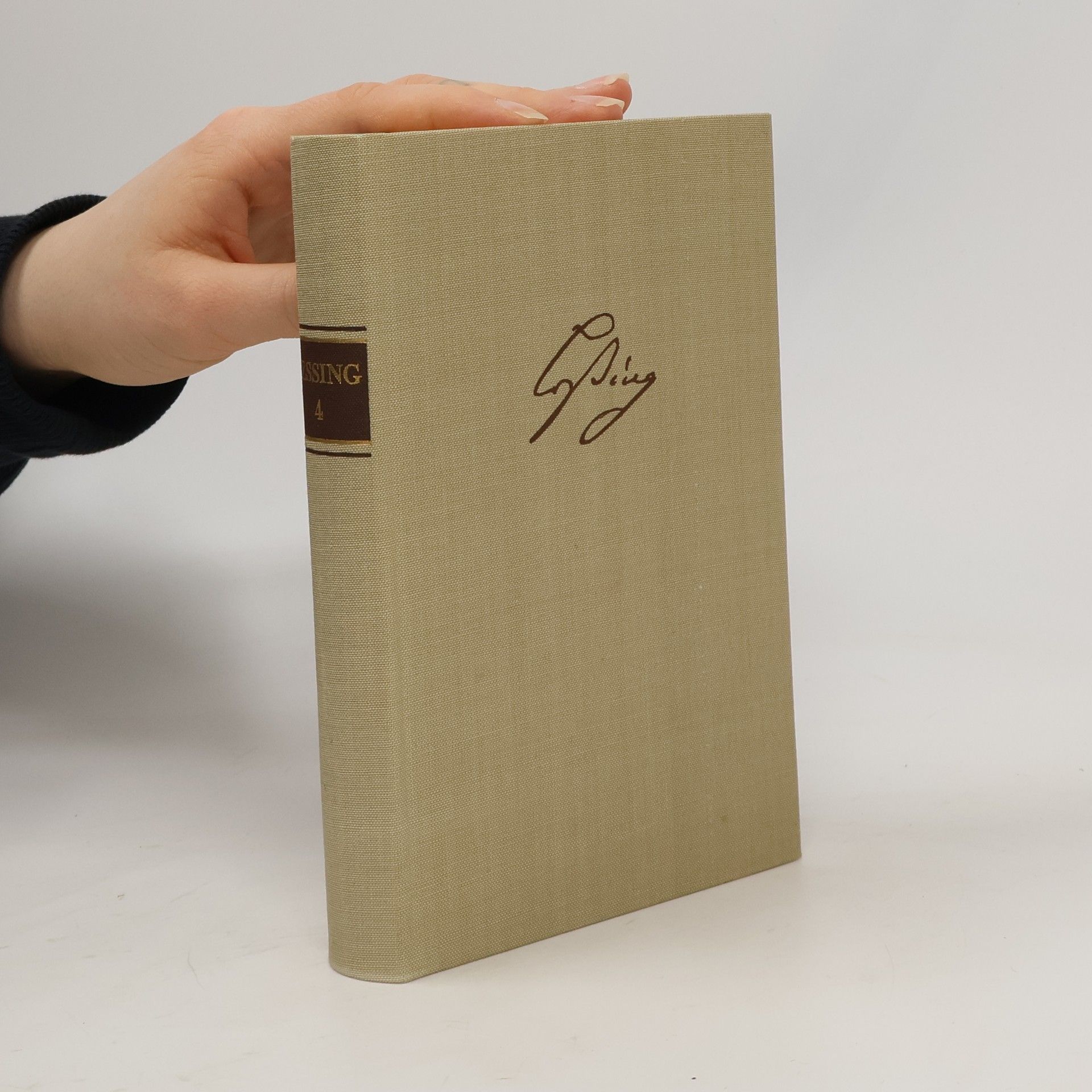 Gotthold Ephraim Lessing Gesammelte Werke 4