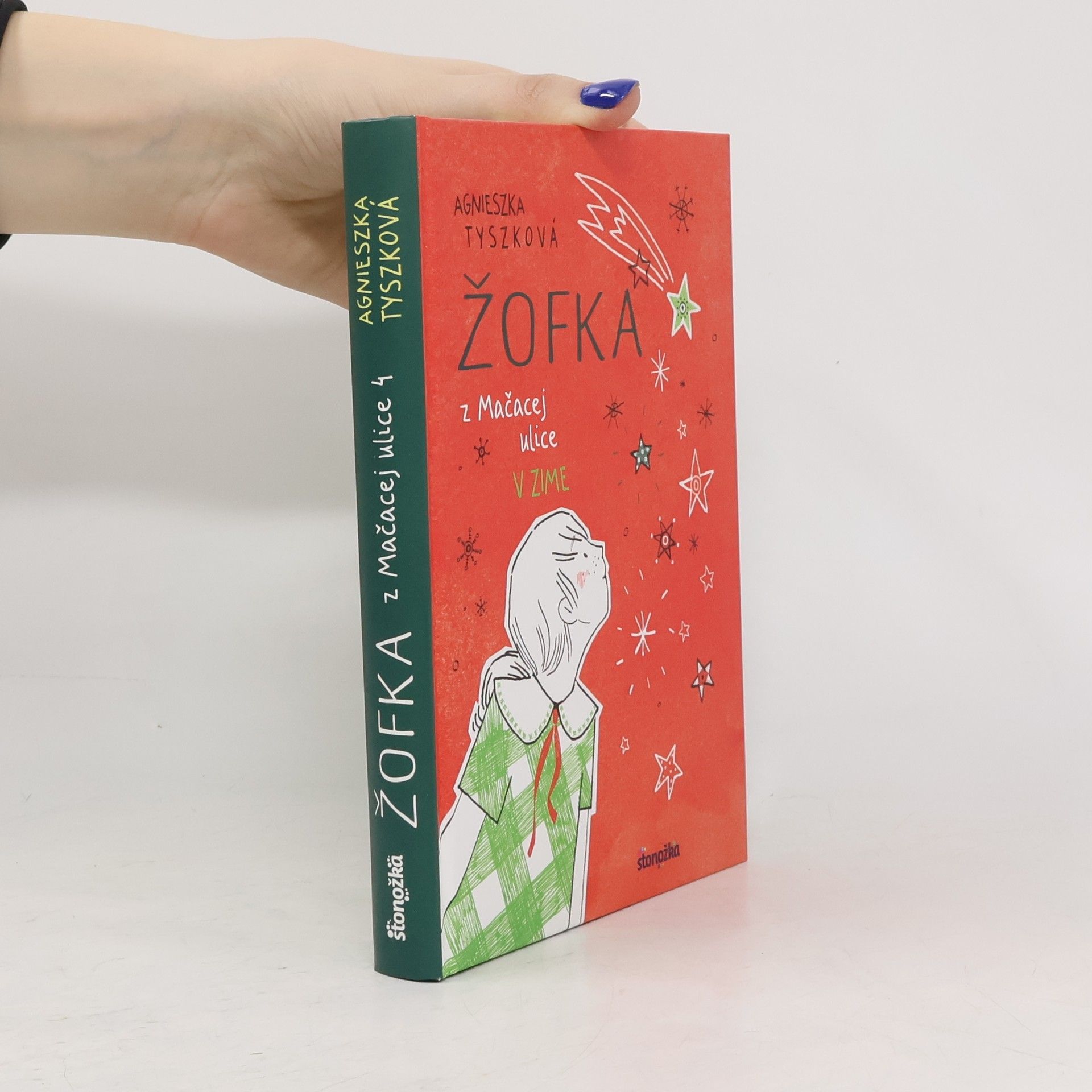 Agnieszka Tyszka Žofka z Mačacej ulice v zime