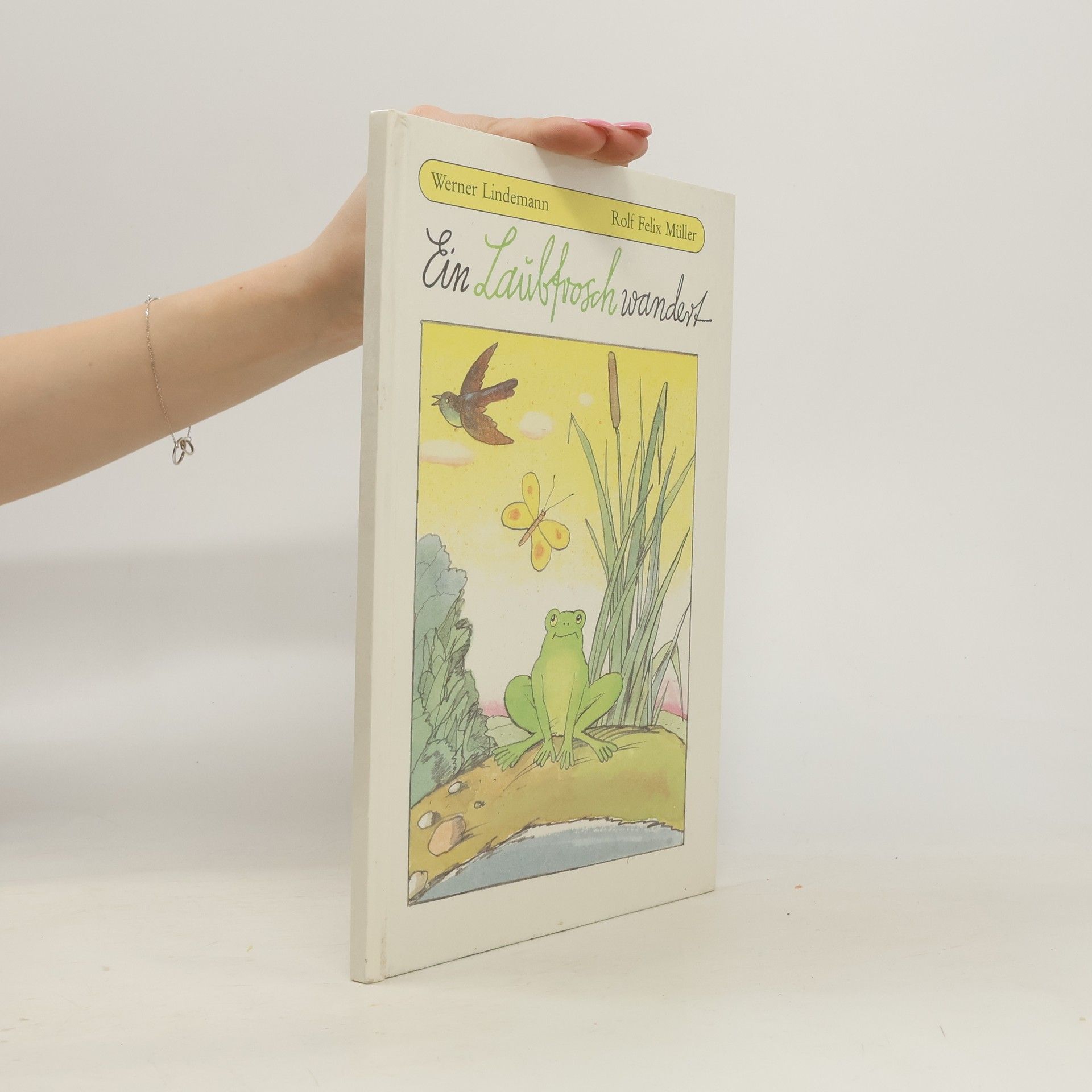 Ein Laubfrosch wandert