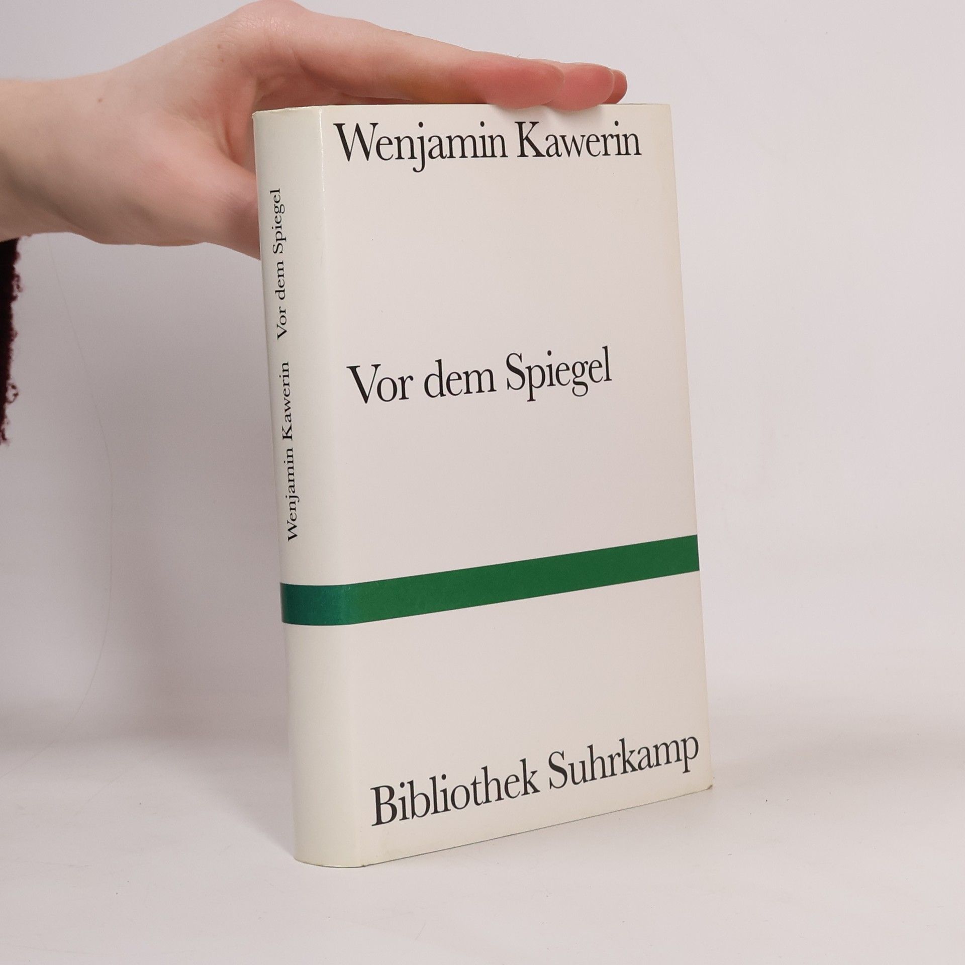 Weniamin Alexandrowitsch Kawerin Vor dem Spiegel