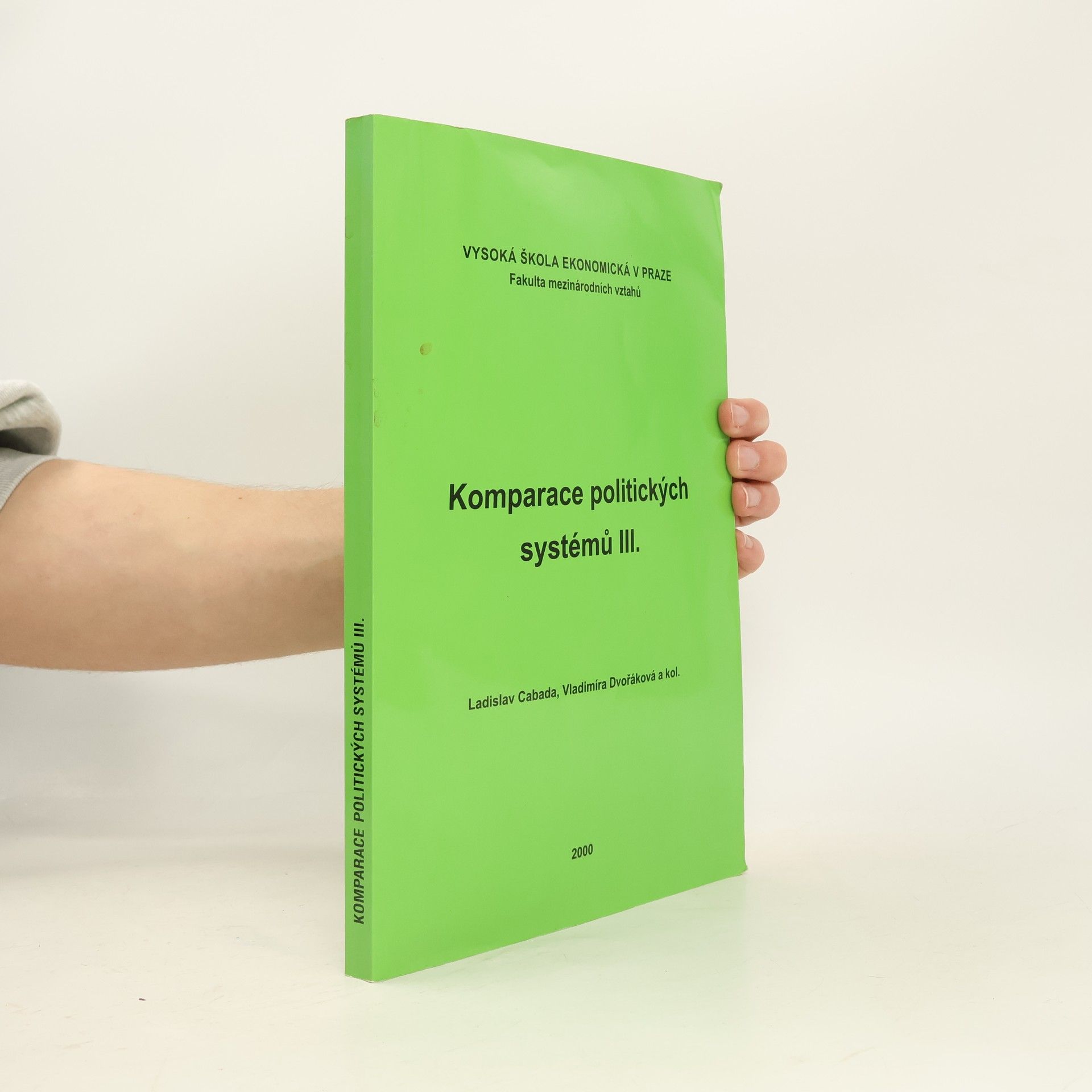 Ladislav Cabada Komparace politických systémů III.