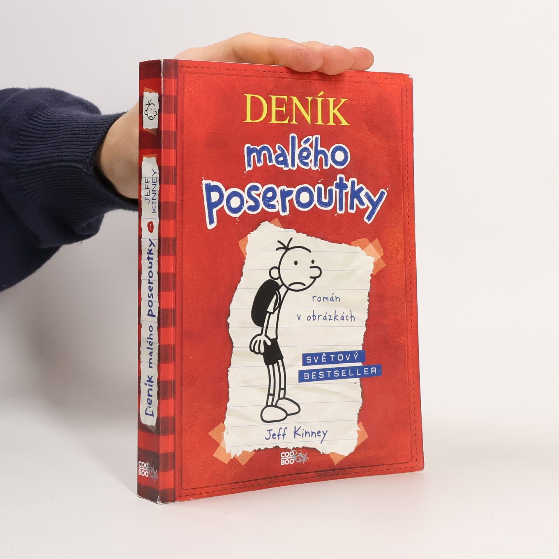 Jeff Kinney Deník malého poseroutky 1