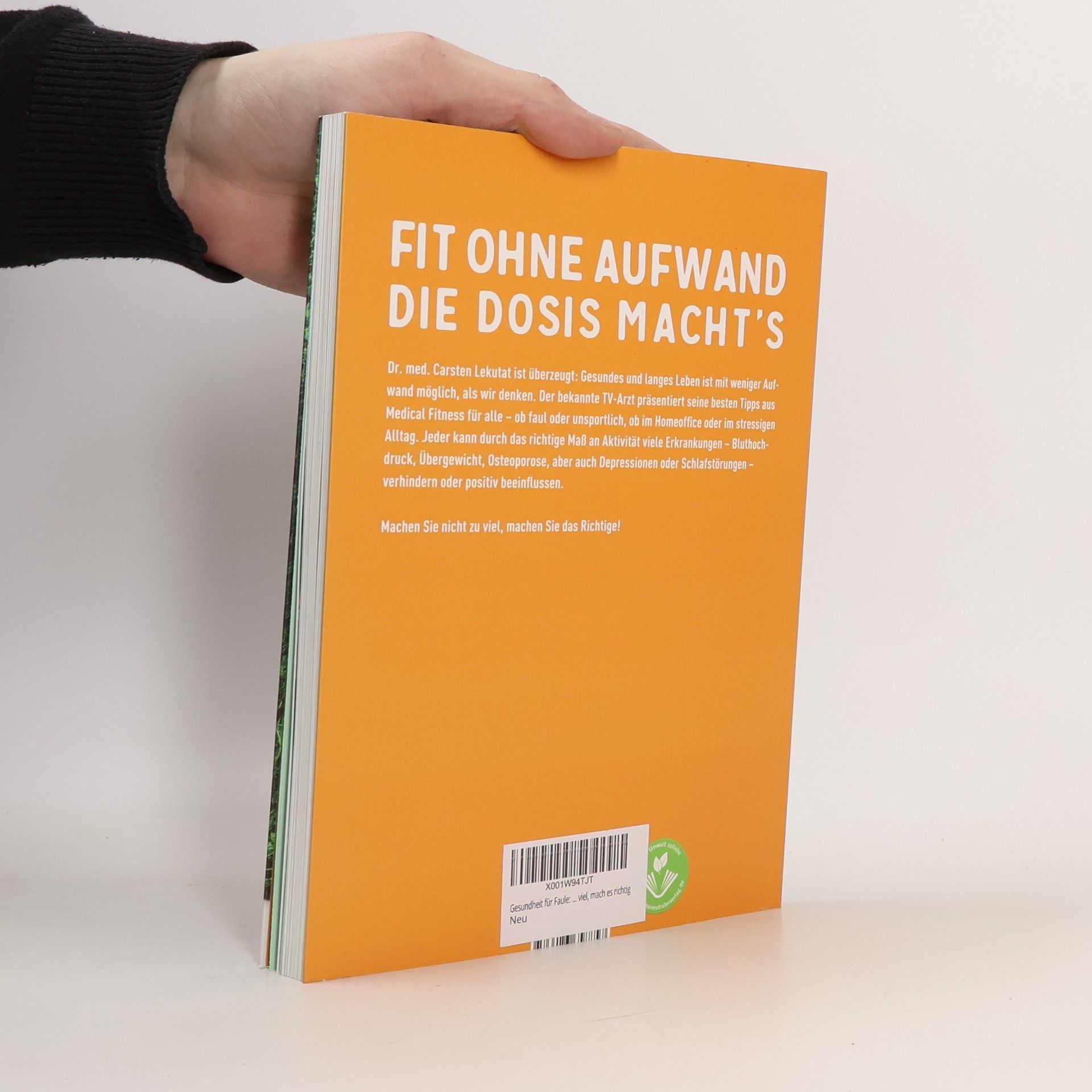 Carsten Lekutat Gesundheit für Faule