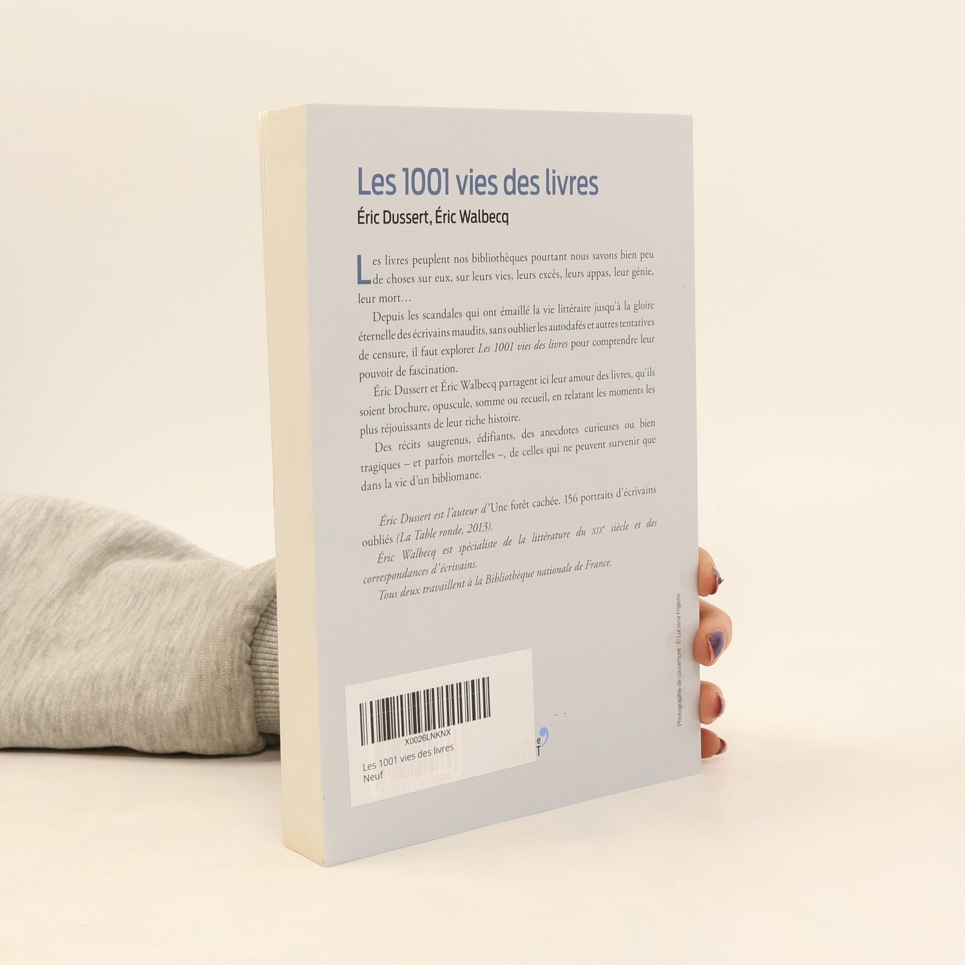 Éric Dussert Les 1001 vies des livres