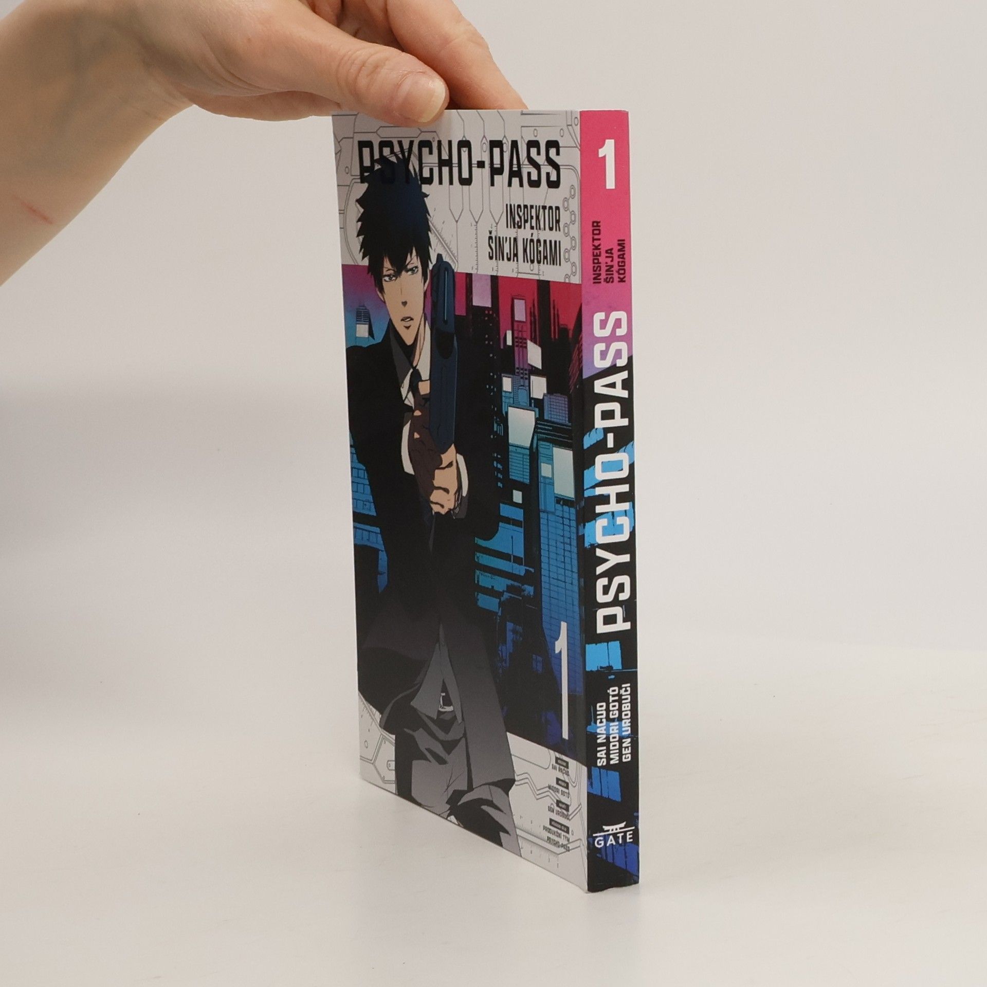 Natsuo Sai Psycho-pass 1. Inspektor Šin'ja Kógami