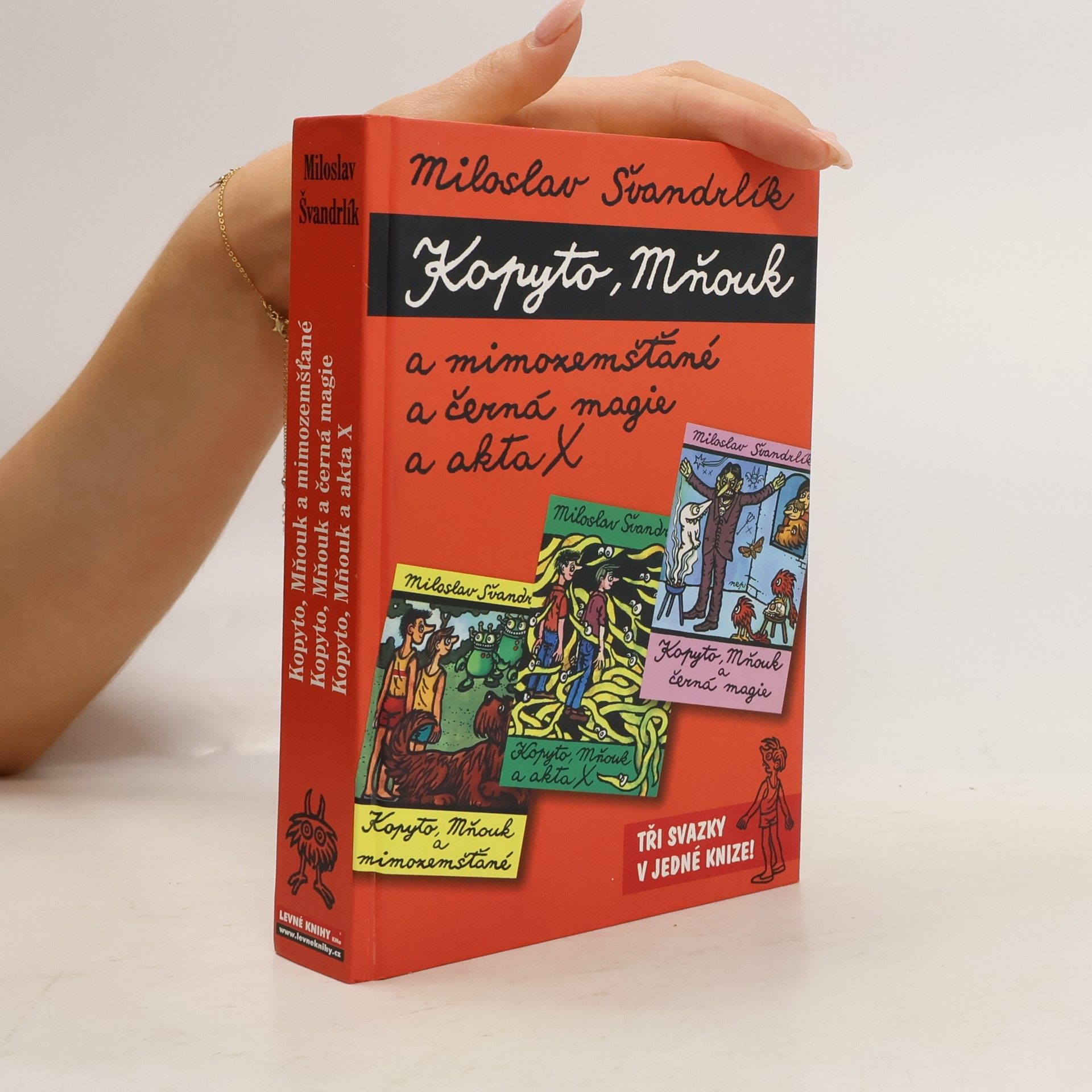 Jiří Winter Neuvěřitelné příhody žáků Kopyta a Mňouka (1 svazek, 3 díly. 1.-3. díl)