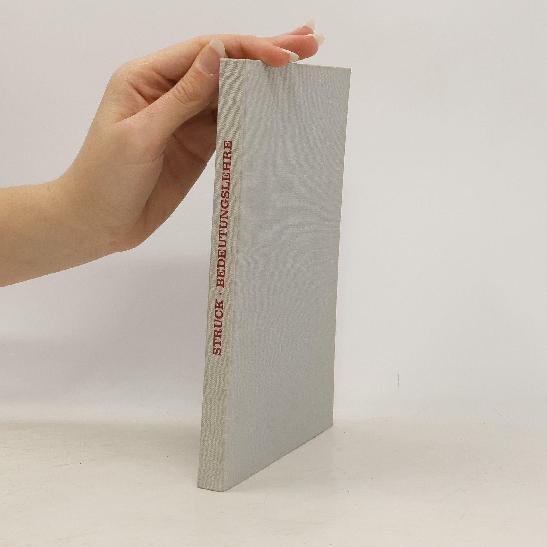 Erdmann Struck Bedeutungslehre