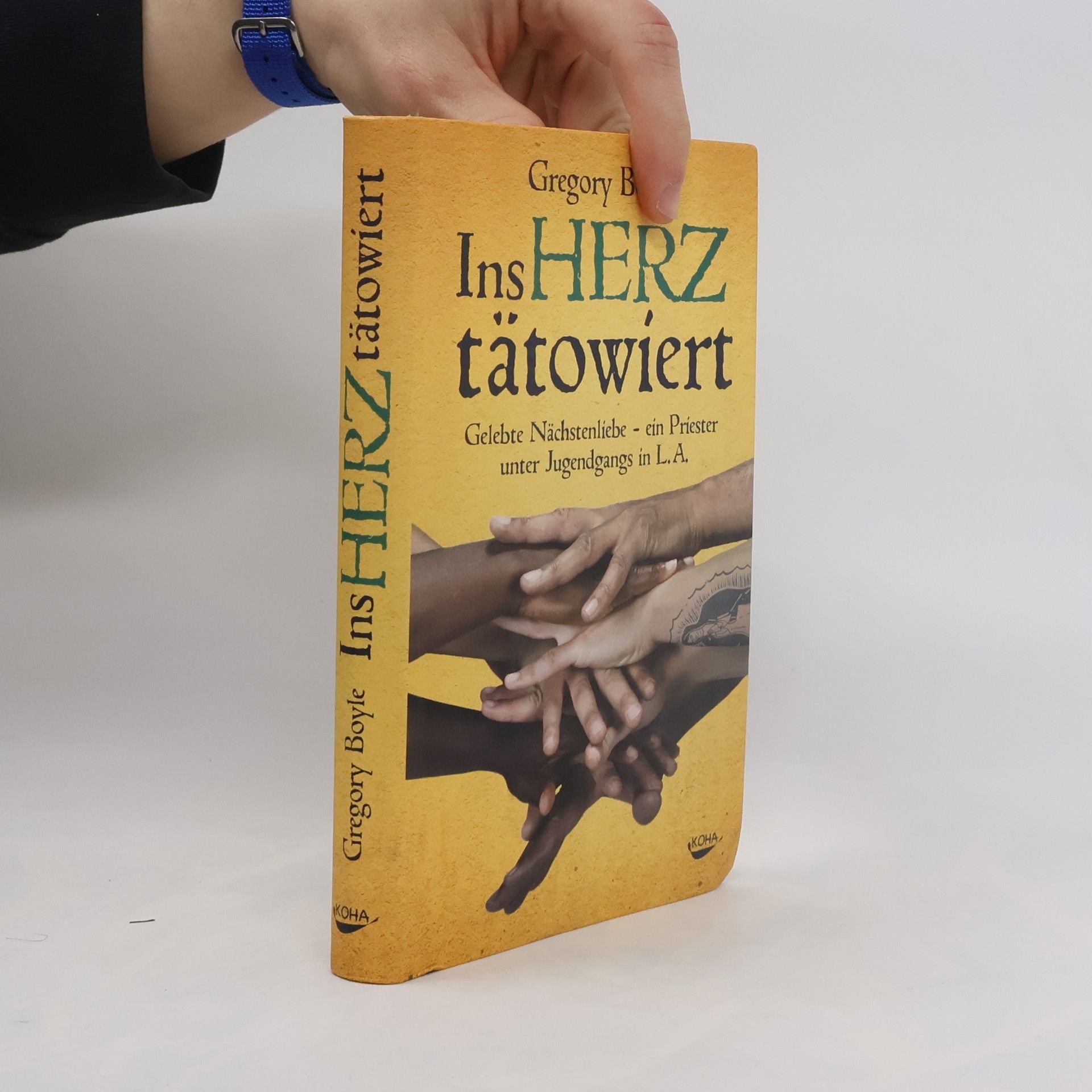 Gregory Boyle Ins Herz tätowiert