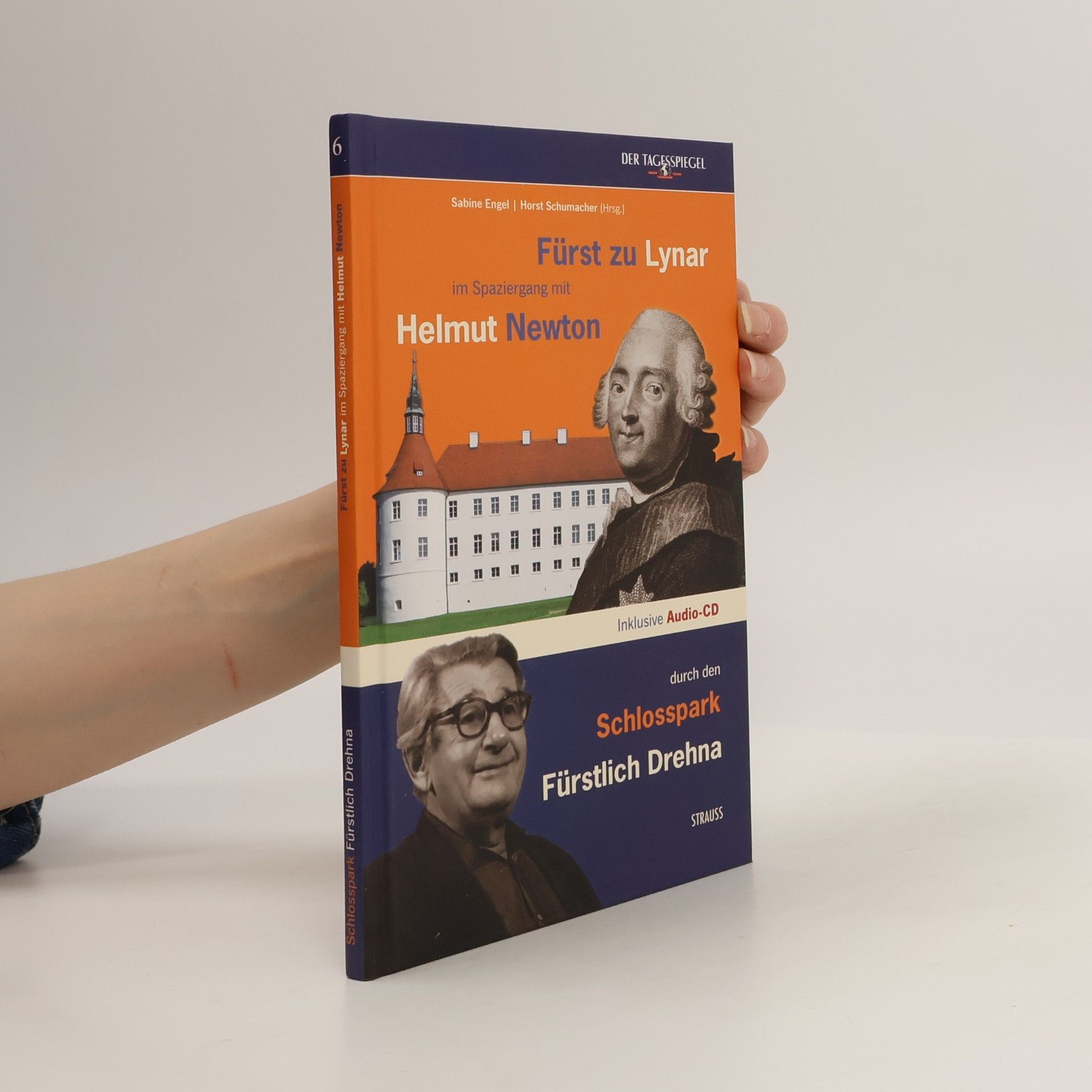 Sabine Engel-Wolf Brandenburg. Das ganze Land ein Garten. Fürst zu Lynar im Spaziergang mit Helmut Newton durch den Schlosspark Fürstlich Drehna