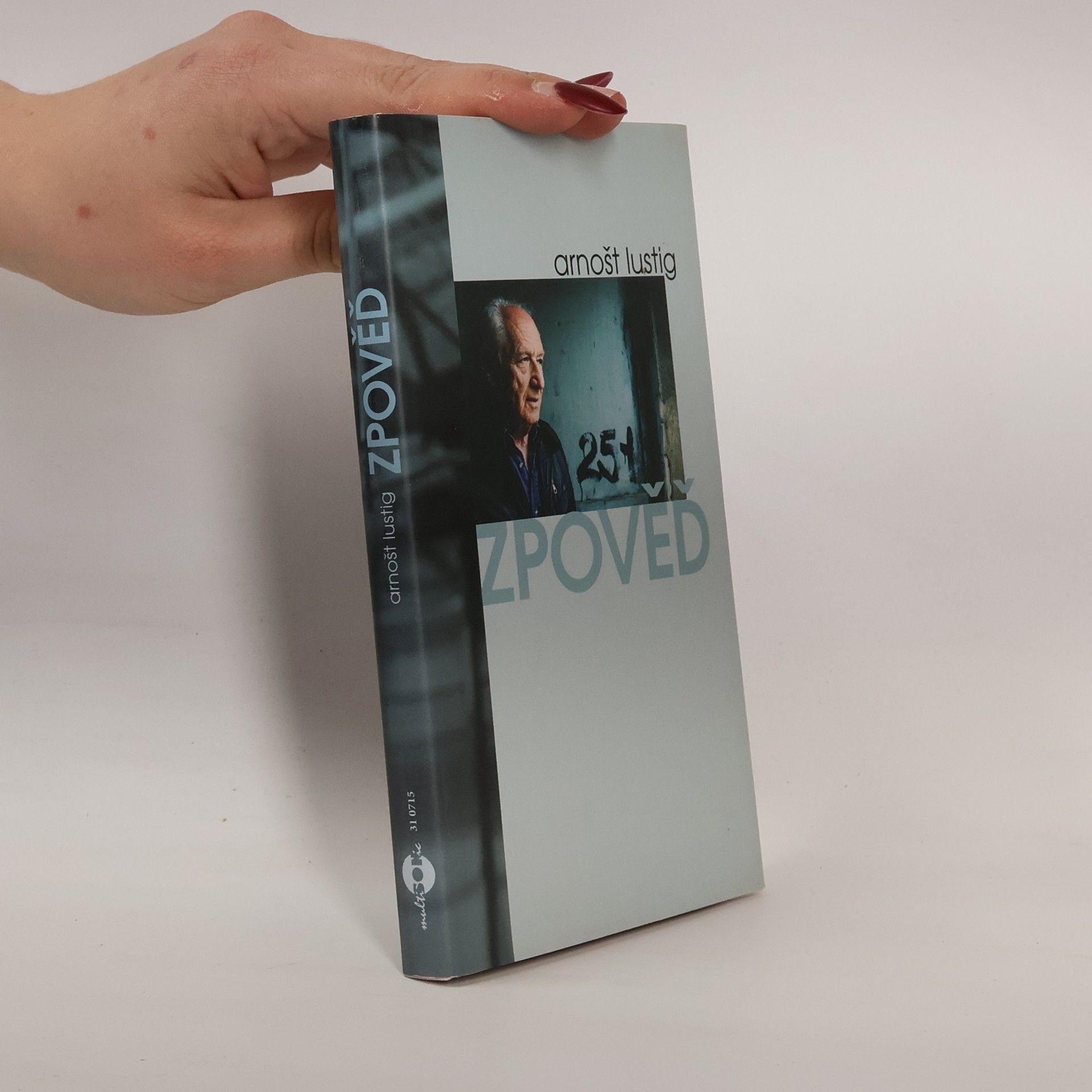Arnošt Lustig Zpověď. Literárně zpracovaný fonetický záznam vzpomínek a úvah Arnošta Lustiga