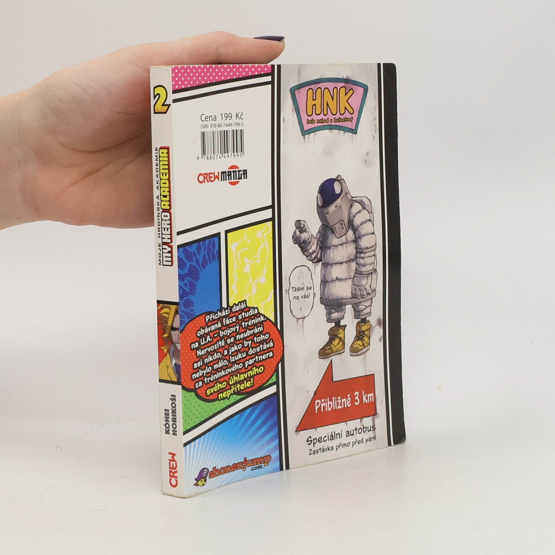 Kohei Horikoshi My Hero Academia. Svazek 2, Vzpoura otravného šprta