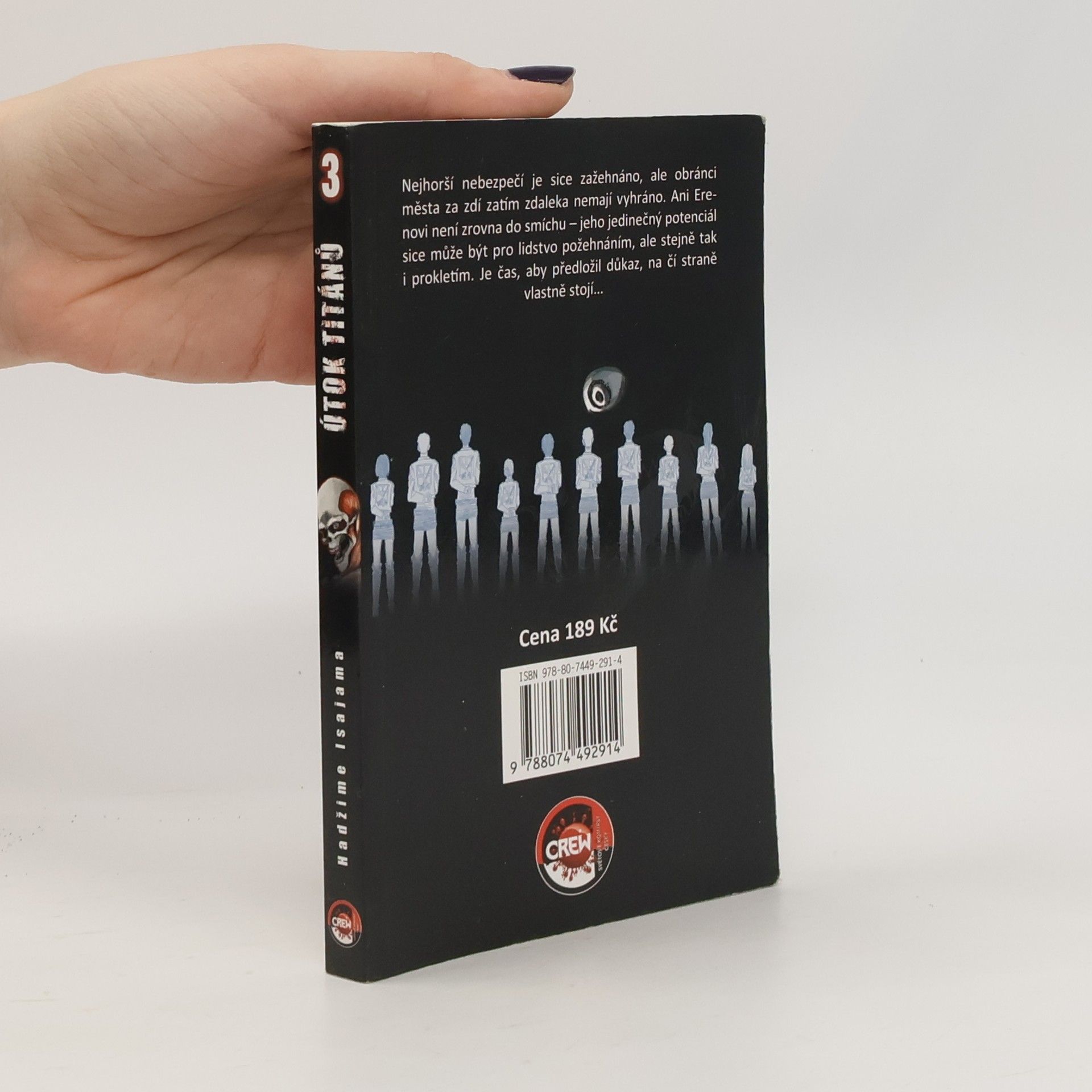 Hajime Isayama Útok titánů. 3