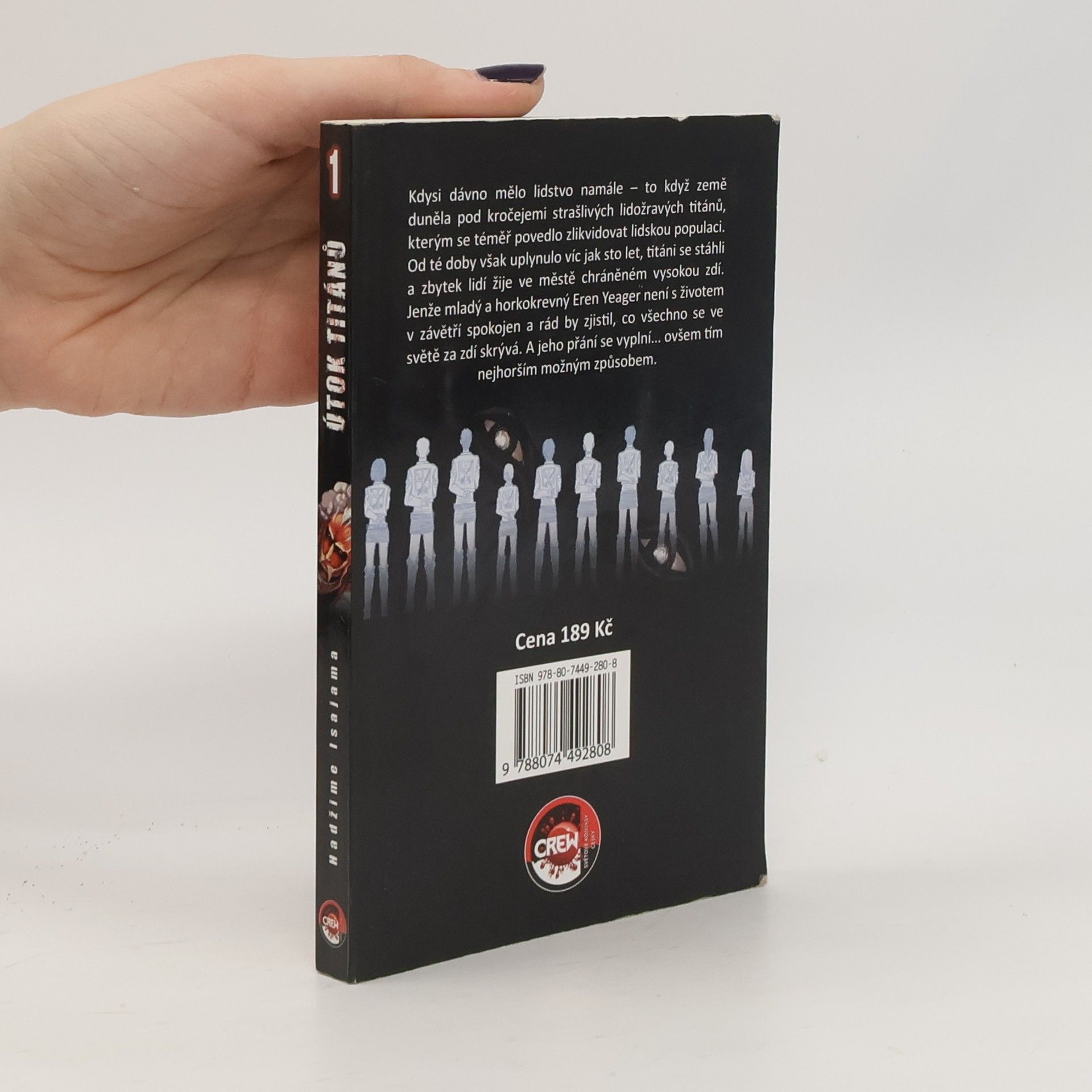 Hajime Isayama Útok titánů 1