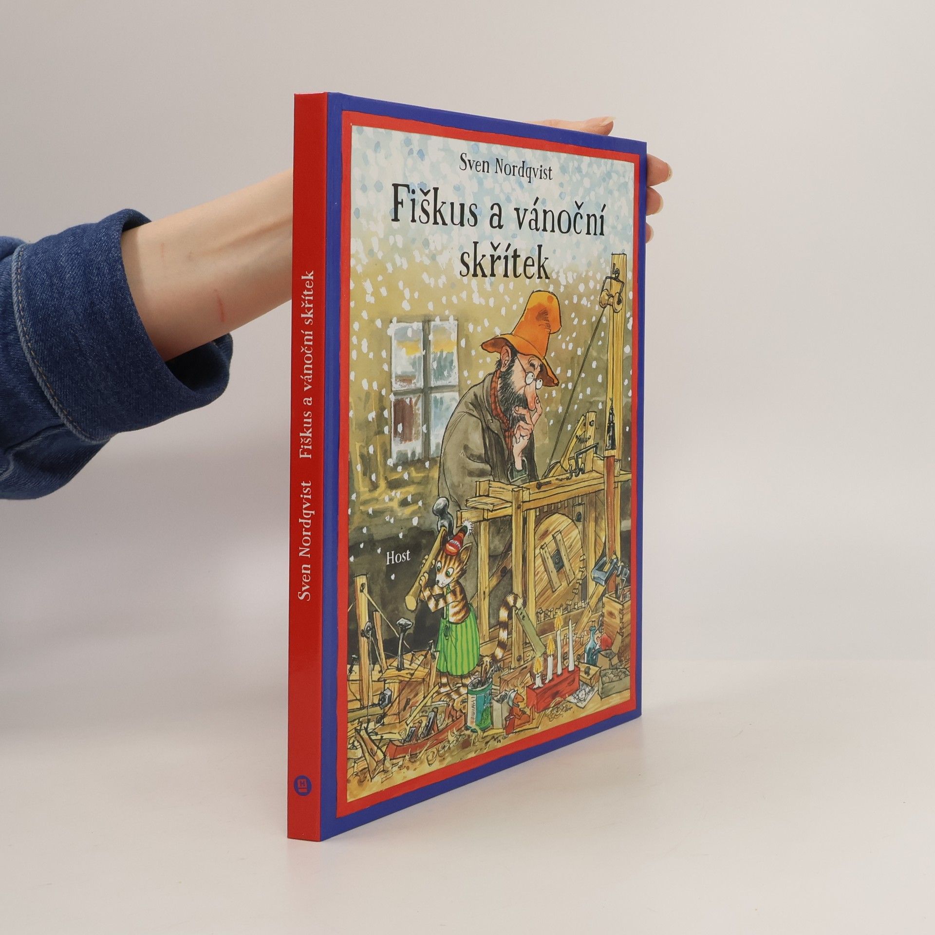 Sven Nordqvist Fiškus a vánoční skřítek