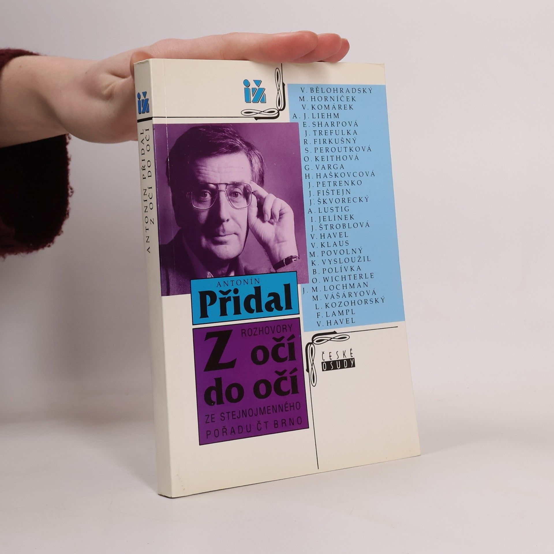 Antonín Přidal Z očí do očí