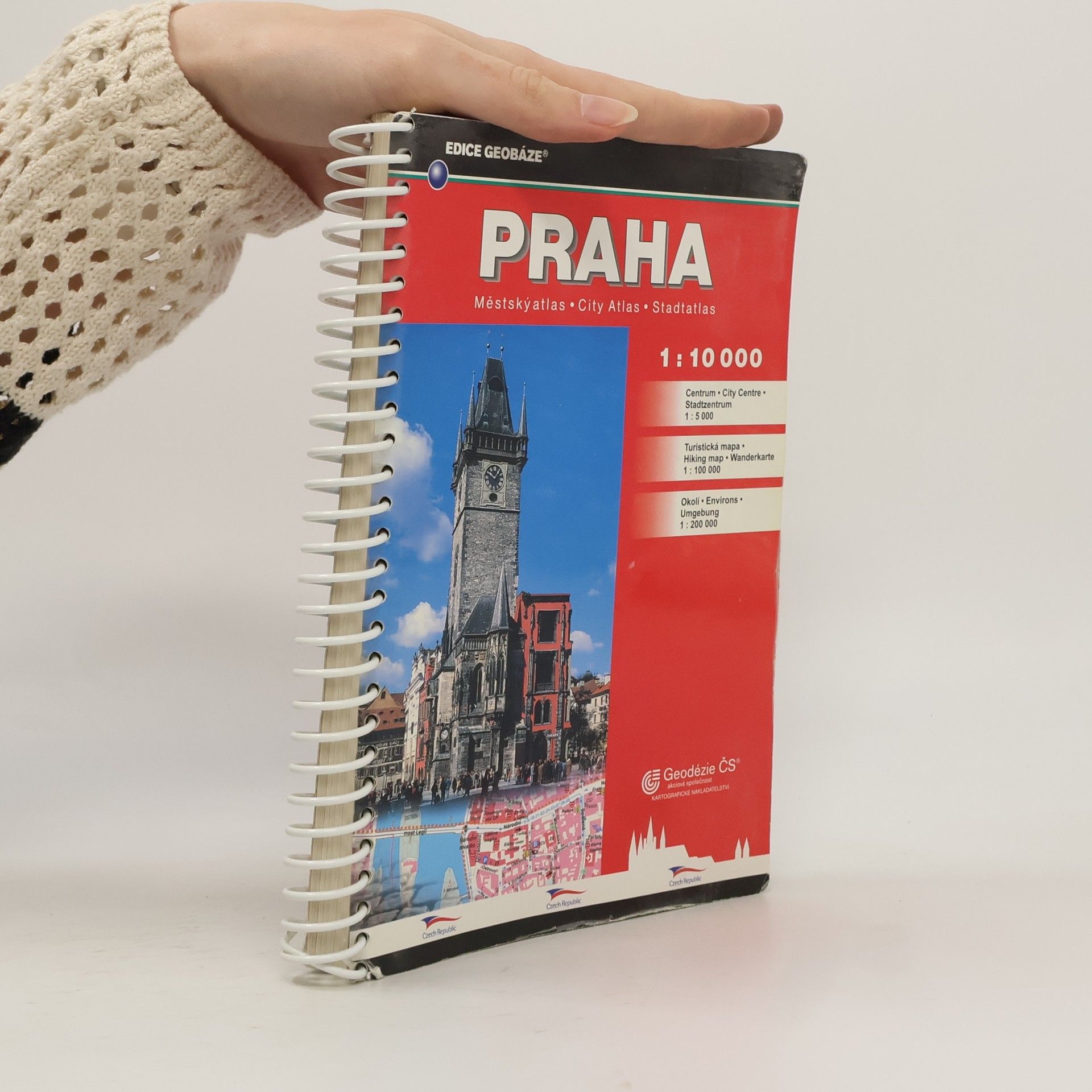 Kolektív autorov Praha městský atlas 1:10 000