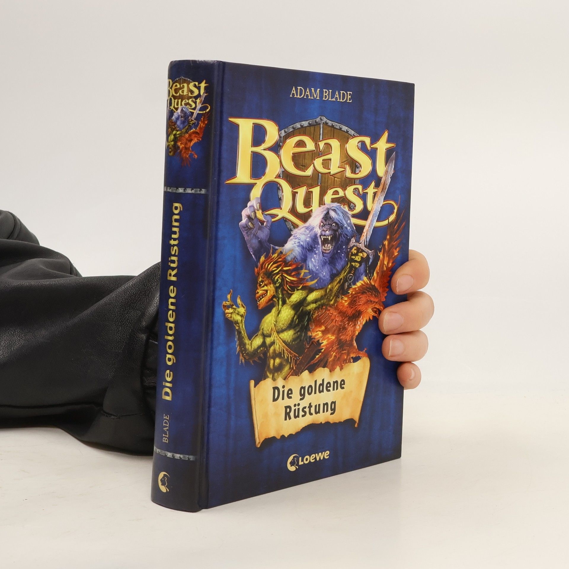 Adam Blade Beast Quest – die goldene Rüstung