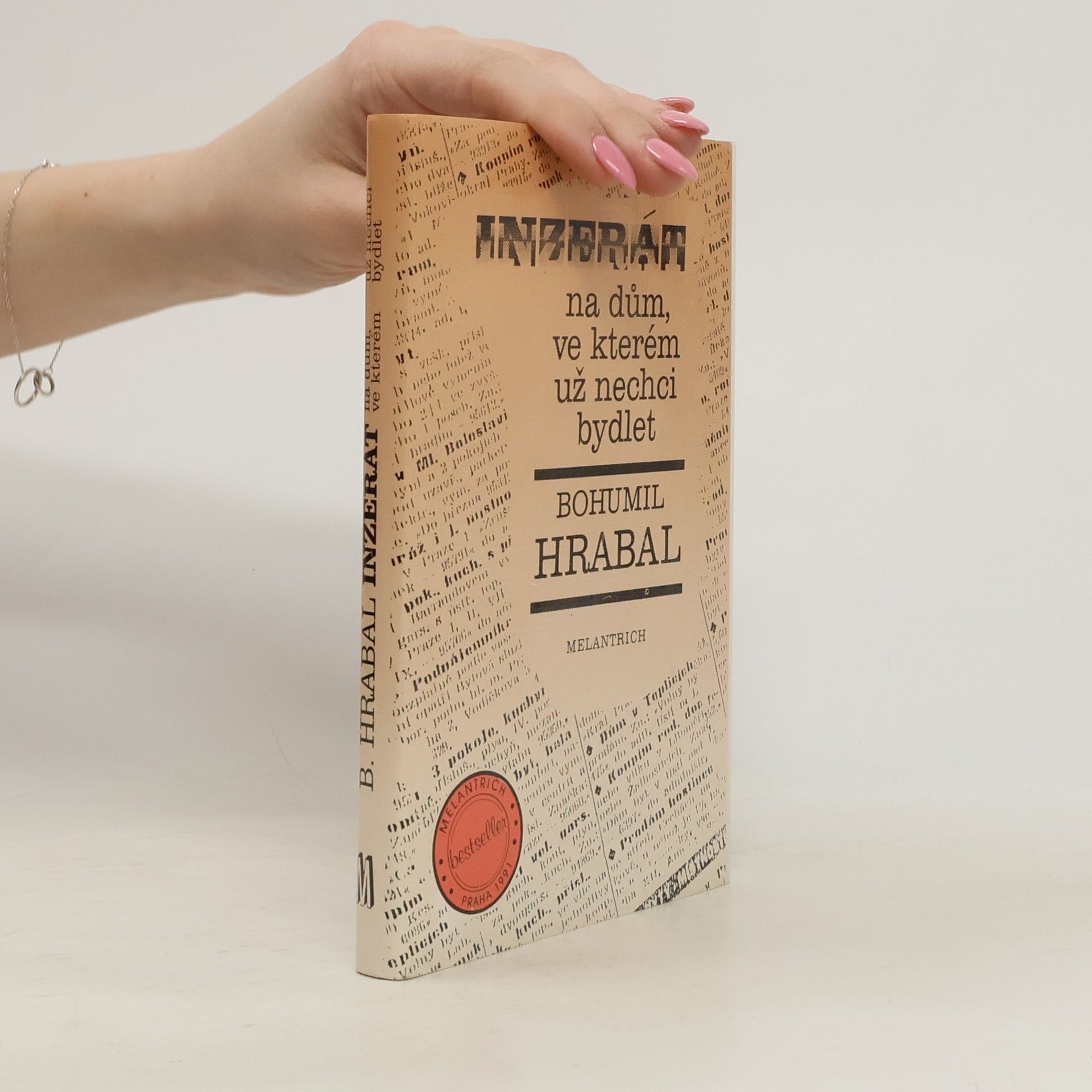 Bohumil Hrabal Inzerát na dům, ve kterém už nechci bydlet