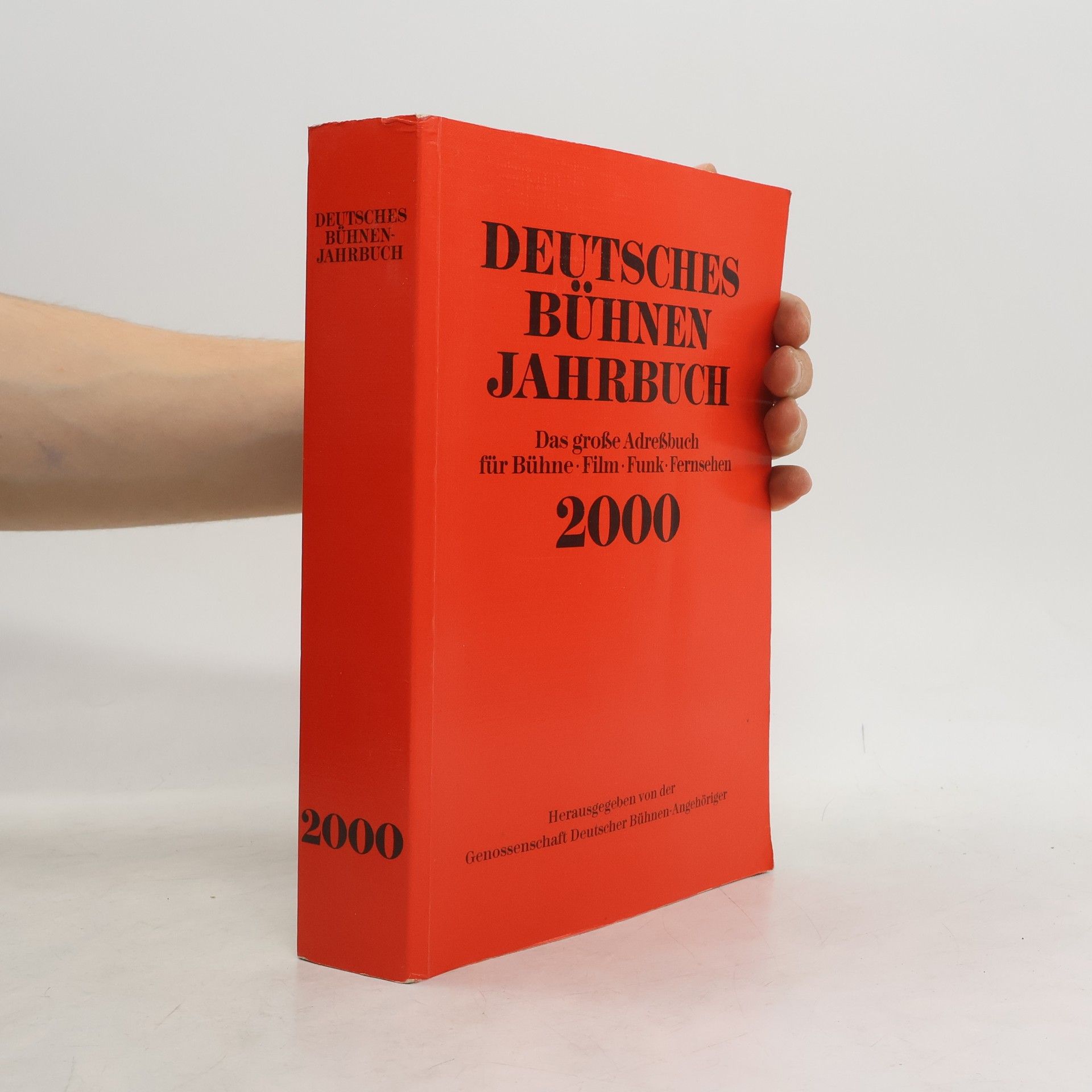 Collectif d'auteurs Deutsches Bühnen Jahrbuch 2000
