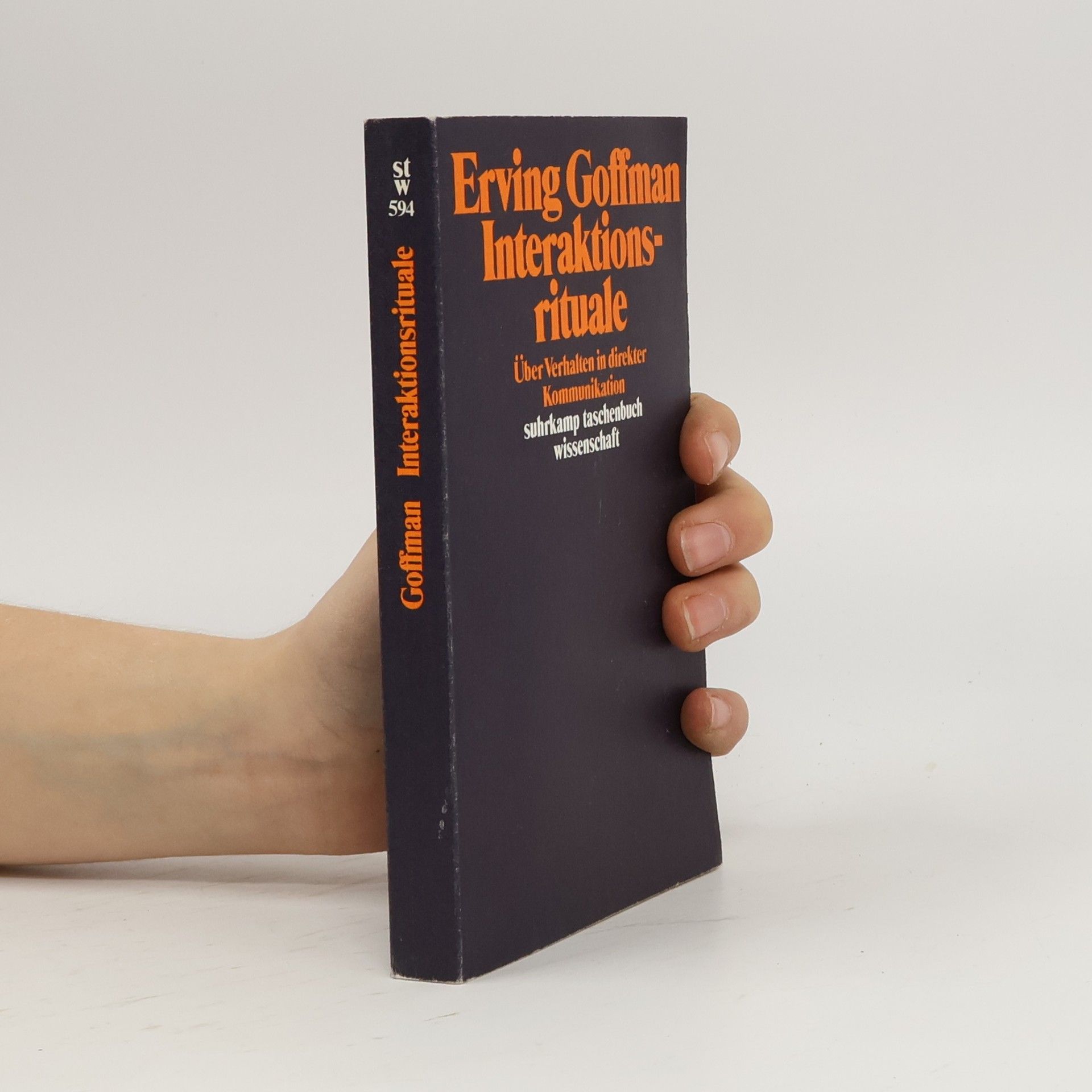 Erving Goffman Interaktionsrituale