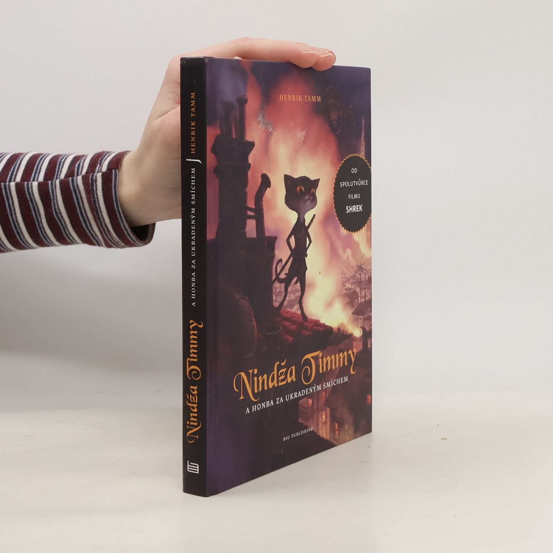 Henrik Tamm Nindža Timmy a honba za ukradeným smíchem