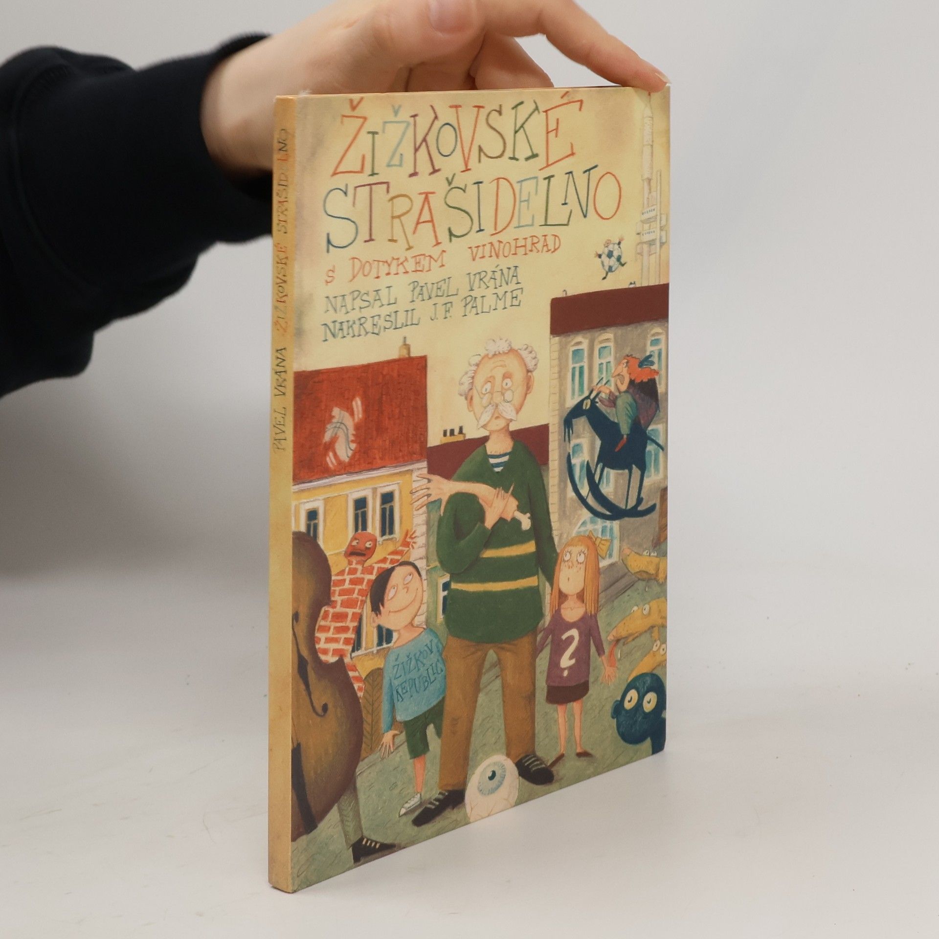 Pavel Vrána Žižkovské strašidelno s dotykem Vinohrad