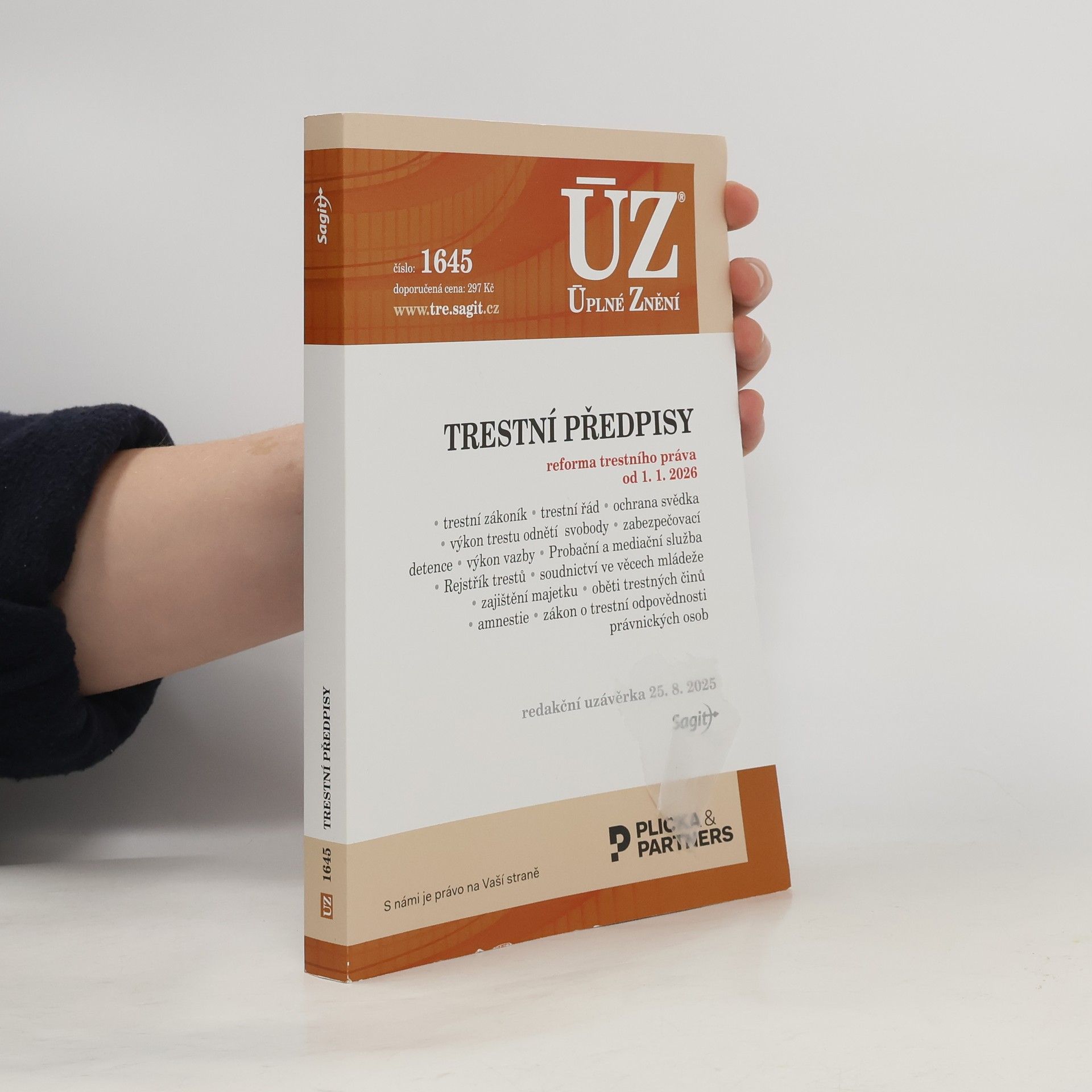 Kolektív autorov Trestní předpisy. Reforma trestního práva od 1.1.2026