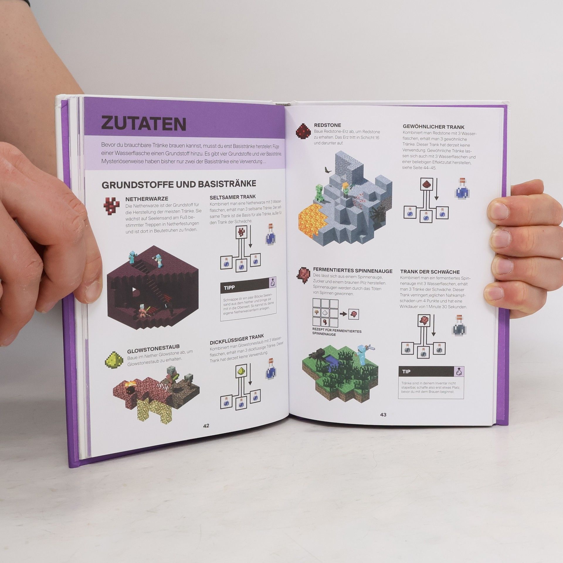 Stephanie Milton Minecraft - Handbuch für Zauber und Tränke