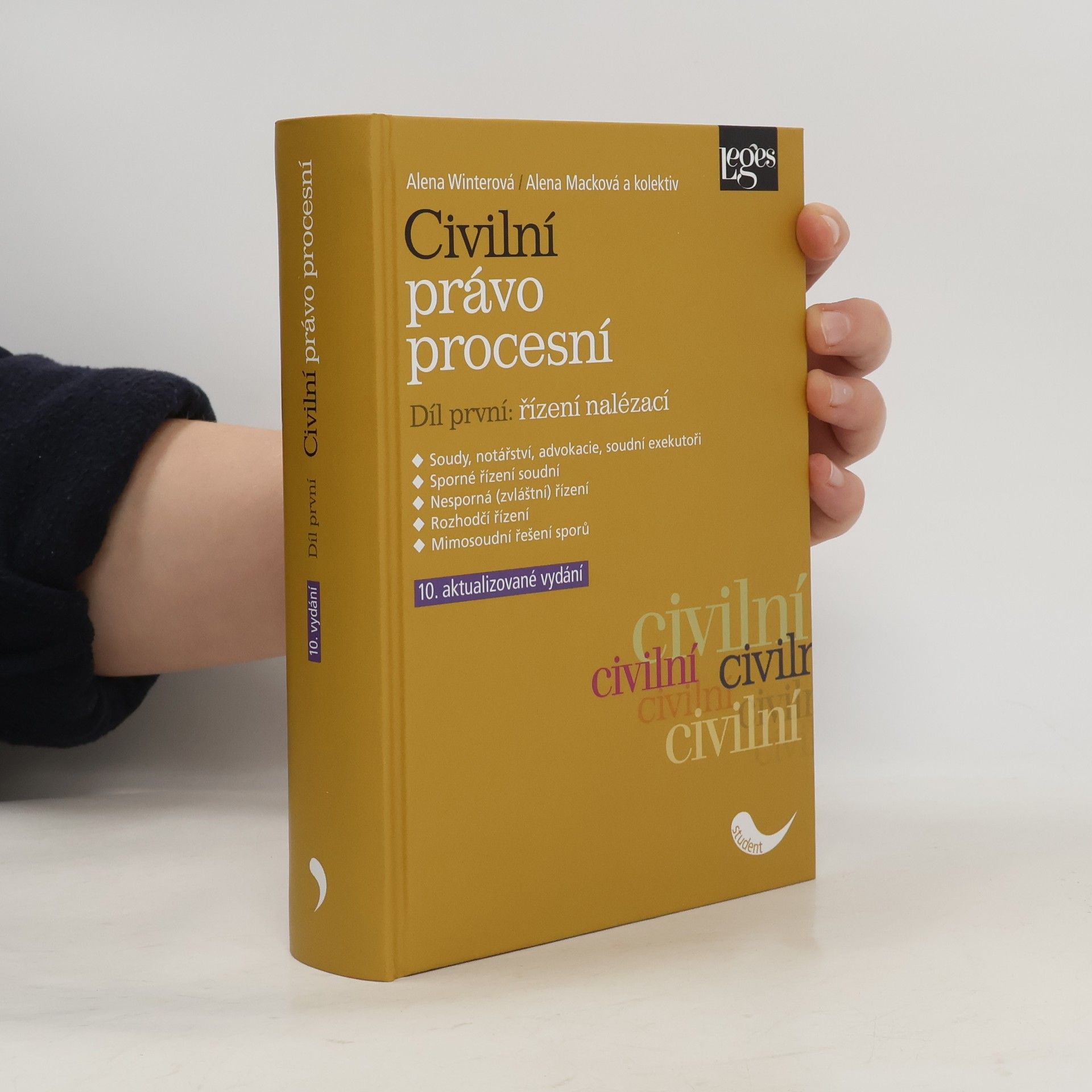 Alena Macková Civilní právo procesní část první: Řízení nalézací