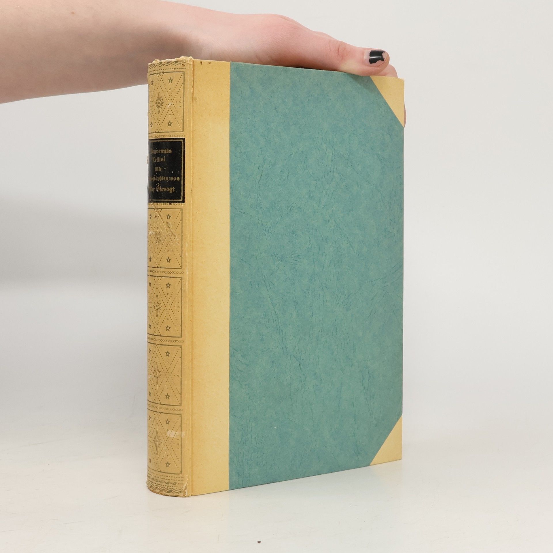 Johann Wolfgang von Goethe Benvenuto Cellini