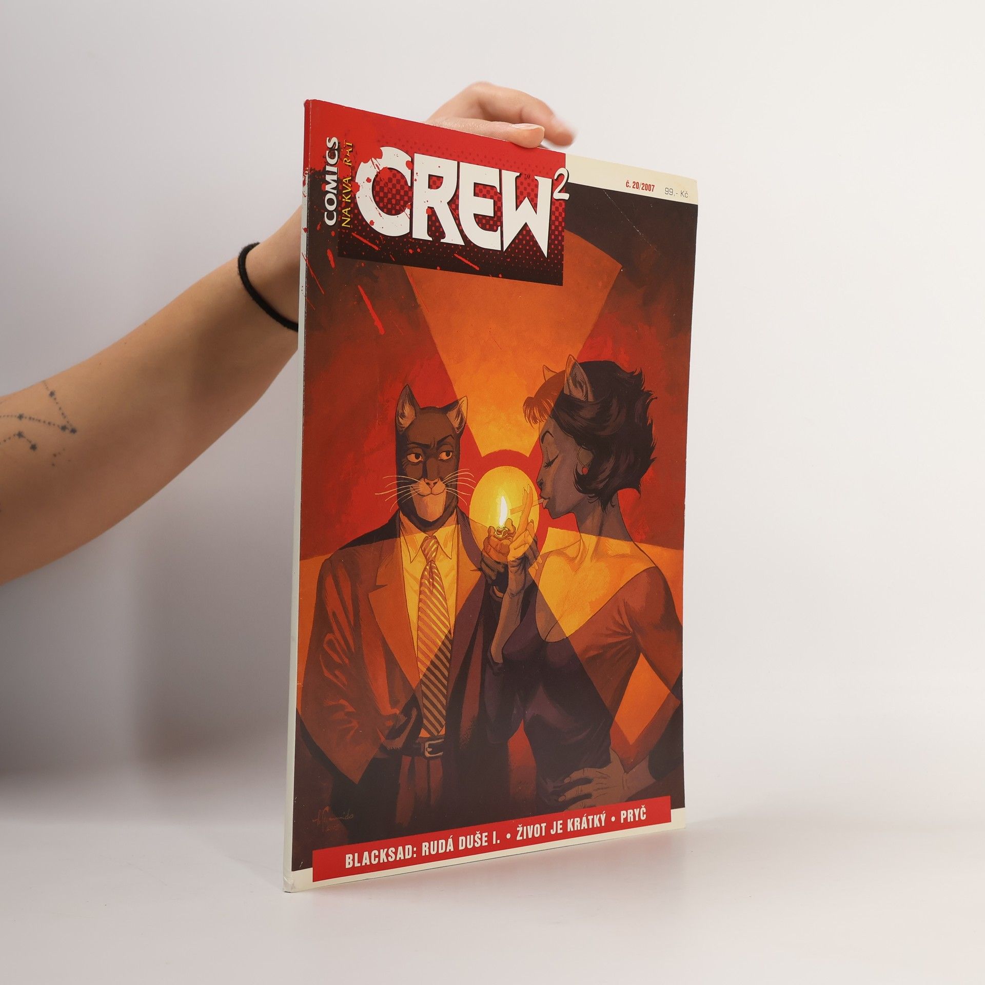 Autores varios Comics Crew 2. Č. 20/2007. Blacksad, Rudá duše I., Život je krátký, Pryč