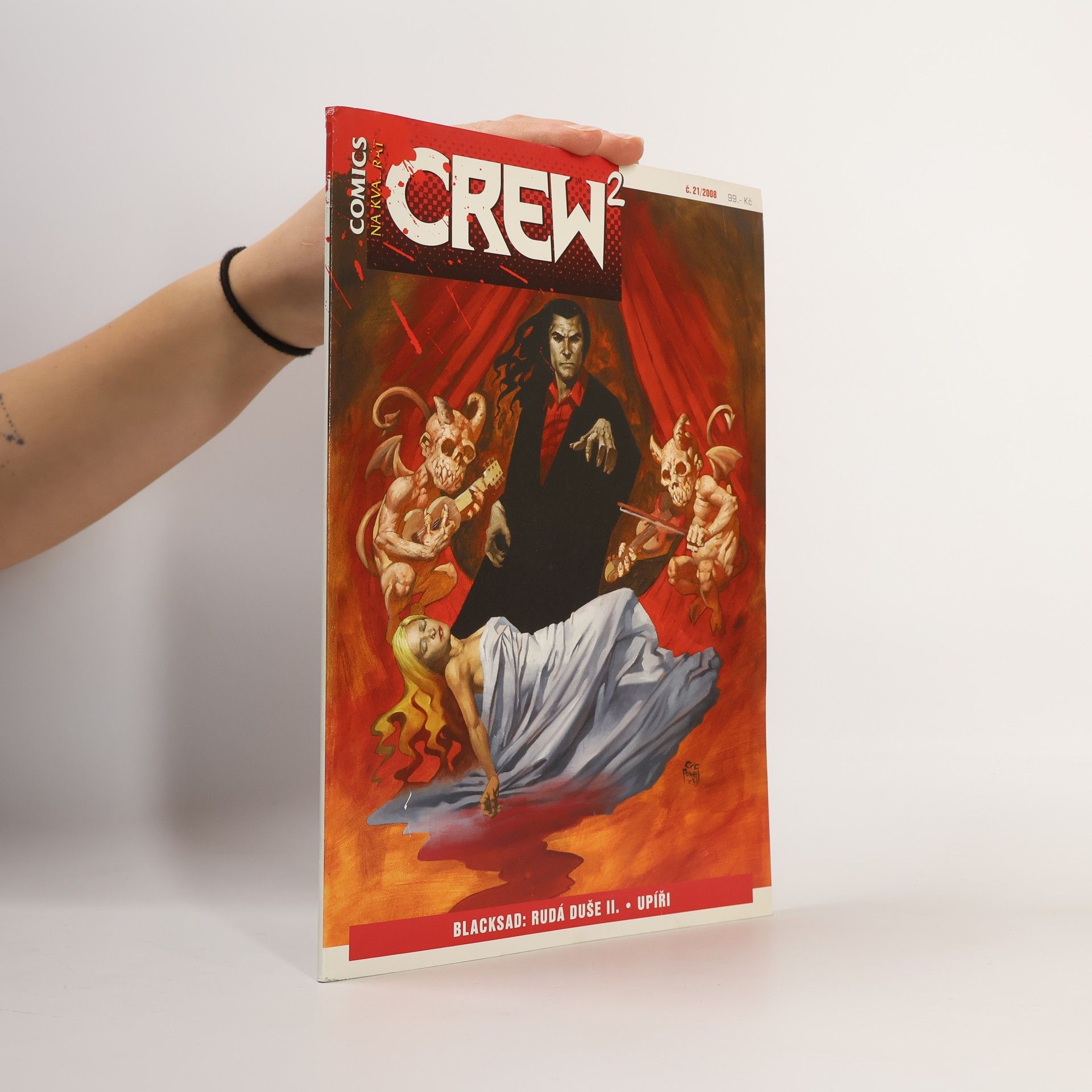 Autores varios Comics Crew 2. Č. 21/2008. Blacksad. Rudá duše II., Upíři