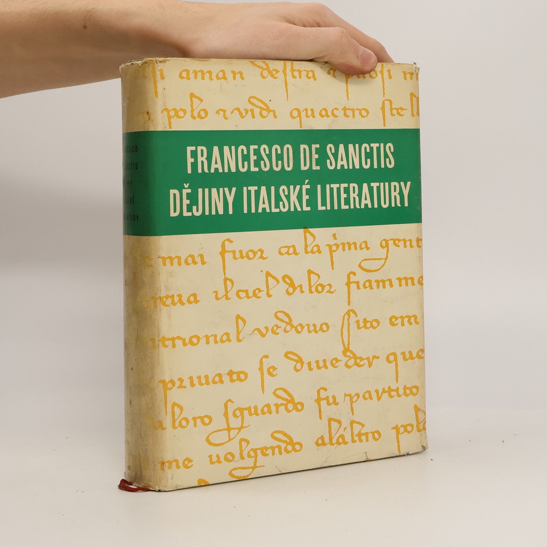 Francesco de Sanctis Dějiny italské literatury