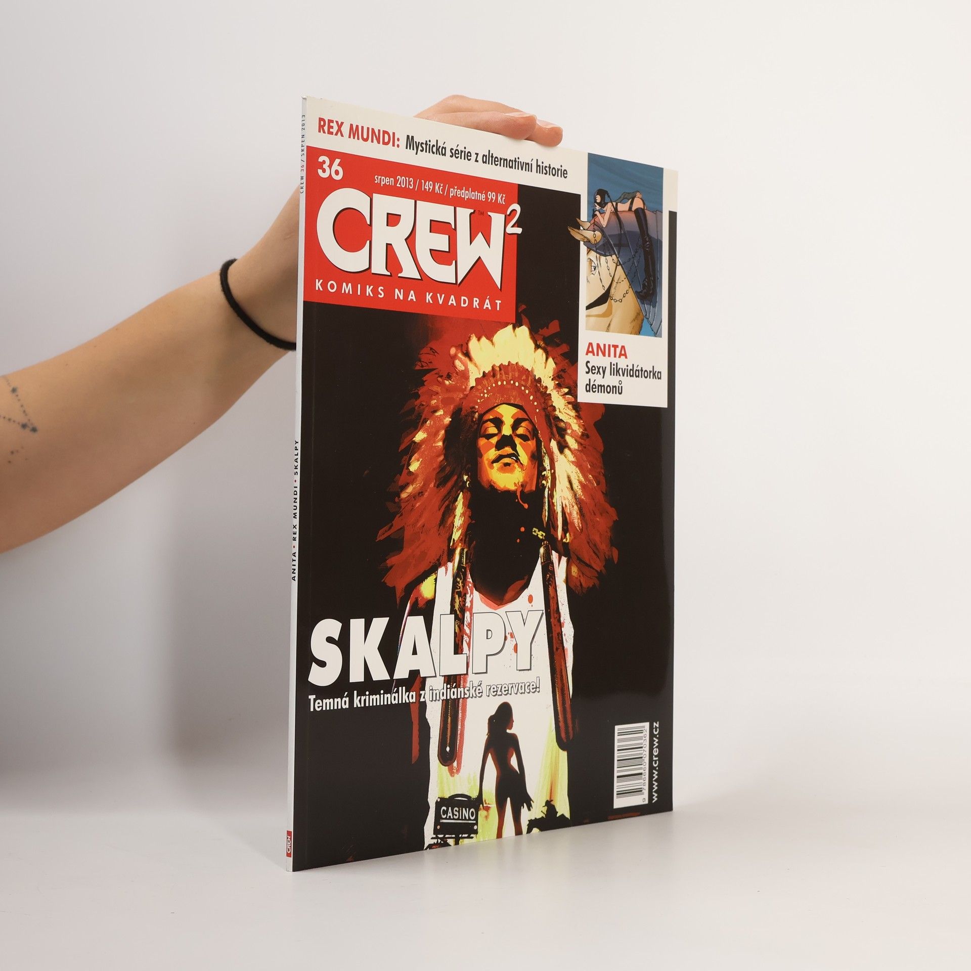 AA.VV. Crew č.36 Srpen/2013 Anita. Rex Mundi. Skalpy