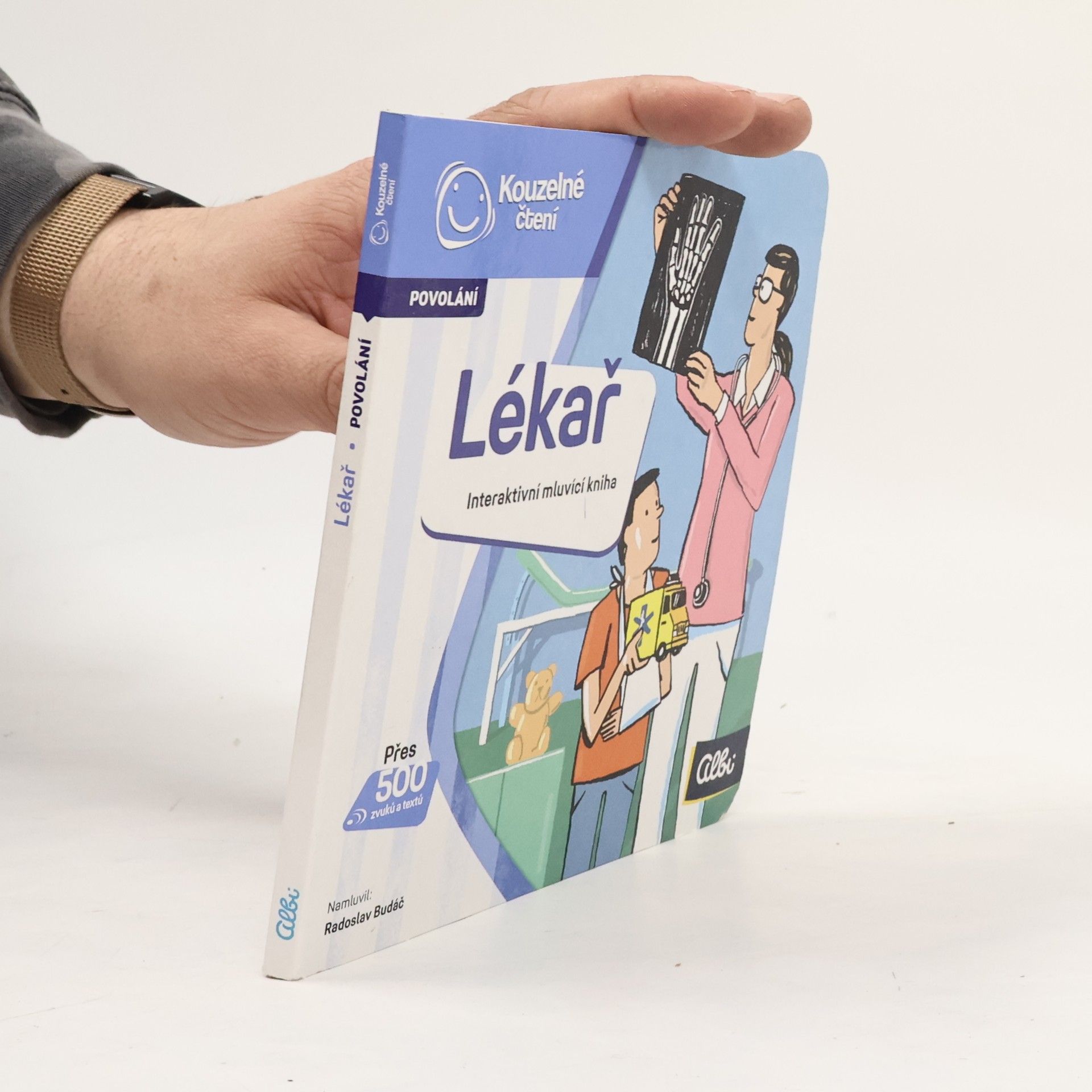 Jan Laštovička Lékař. Povolání. Interaktivní mluvící kniha