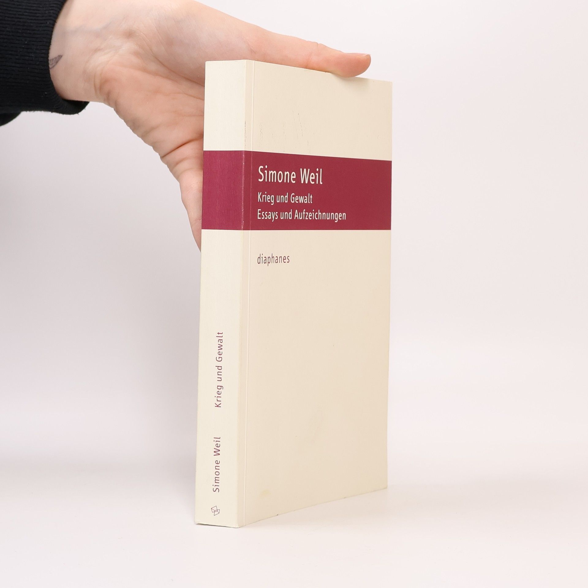 Simone Weil Krieg und Gewalt