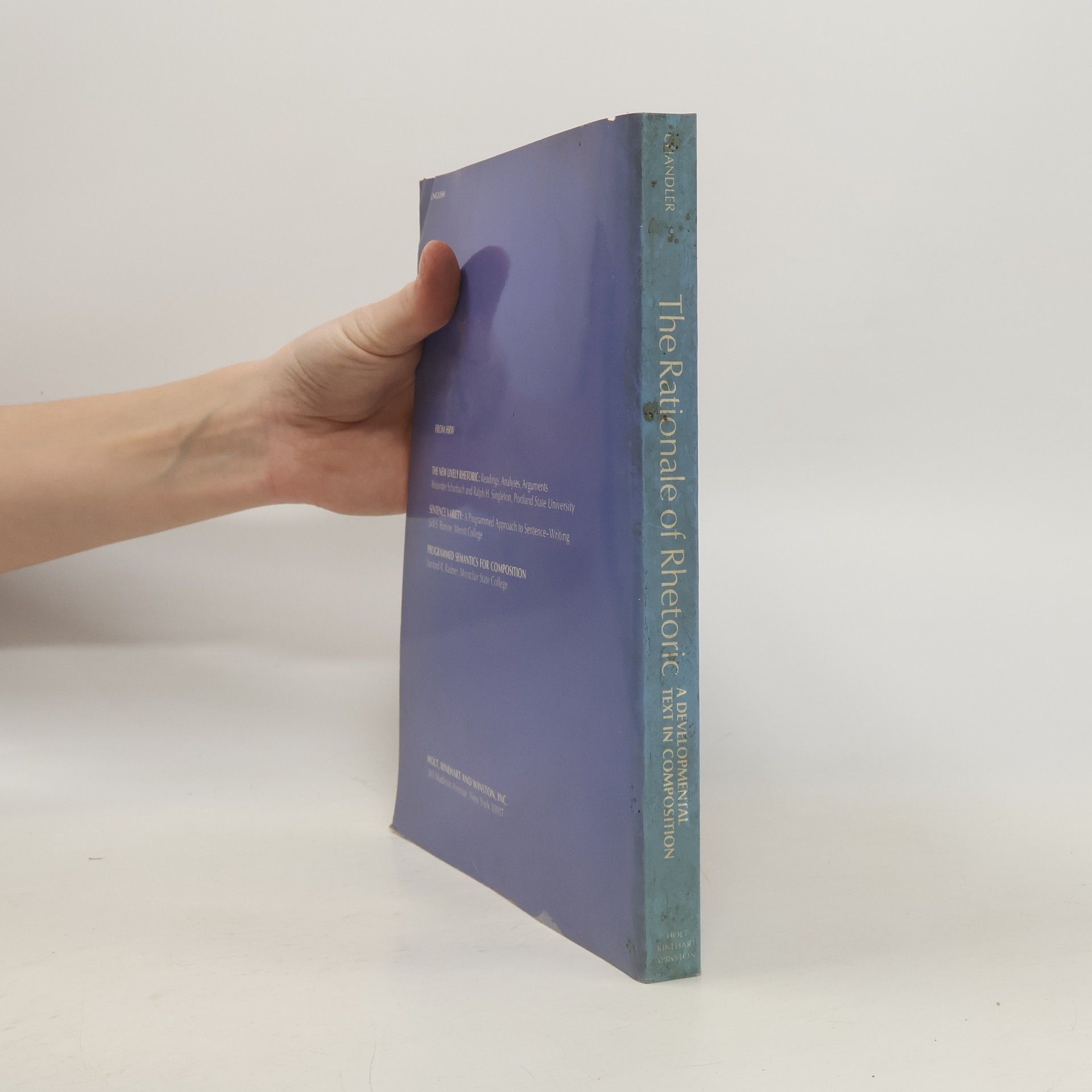 Alice Chandler The Rationale of Rhetoric