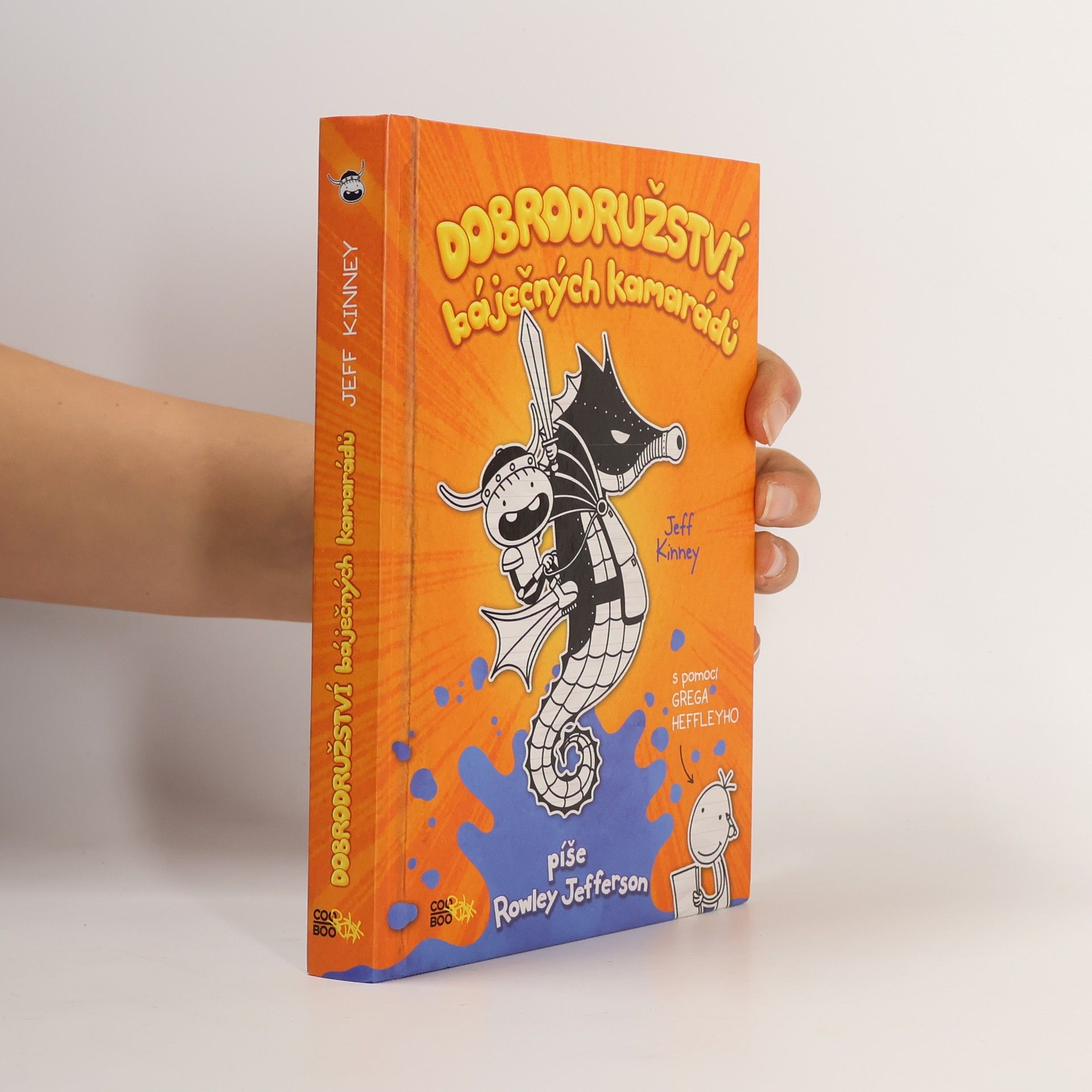 Jeff Kinney Dobrodružství báječných kamarádů. Píše Rowley Jefferson