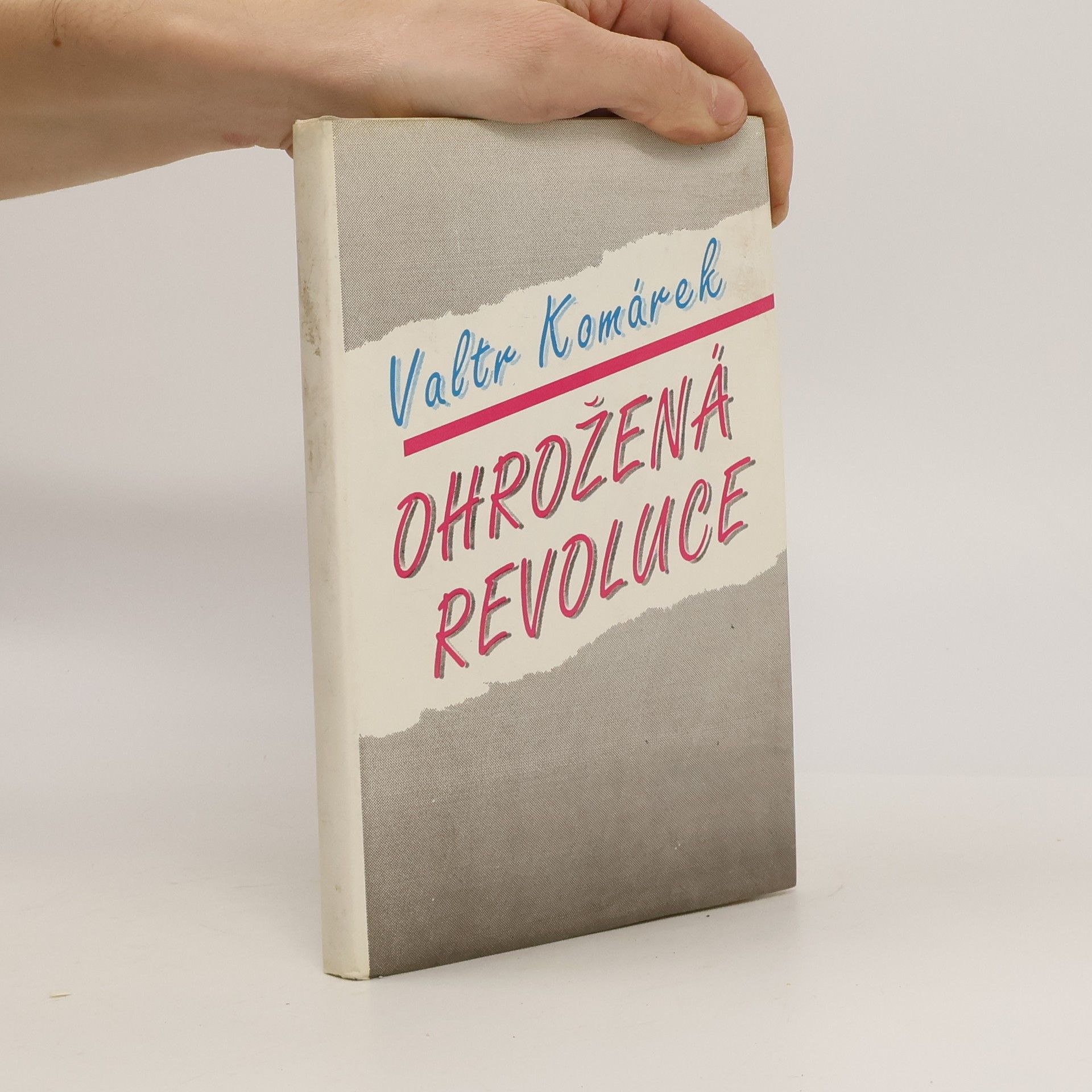 Valtr Komárek Ohrožená revoluce