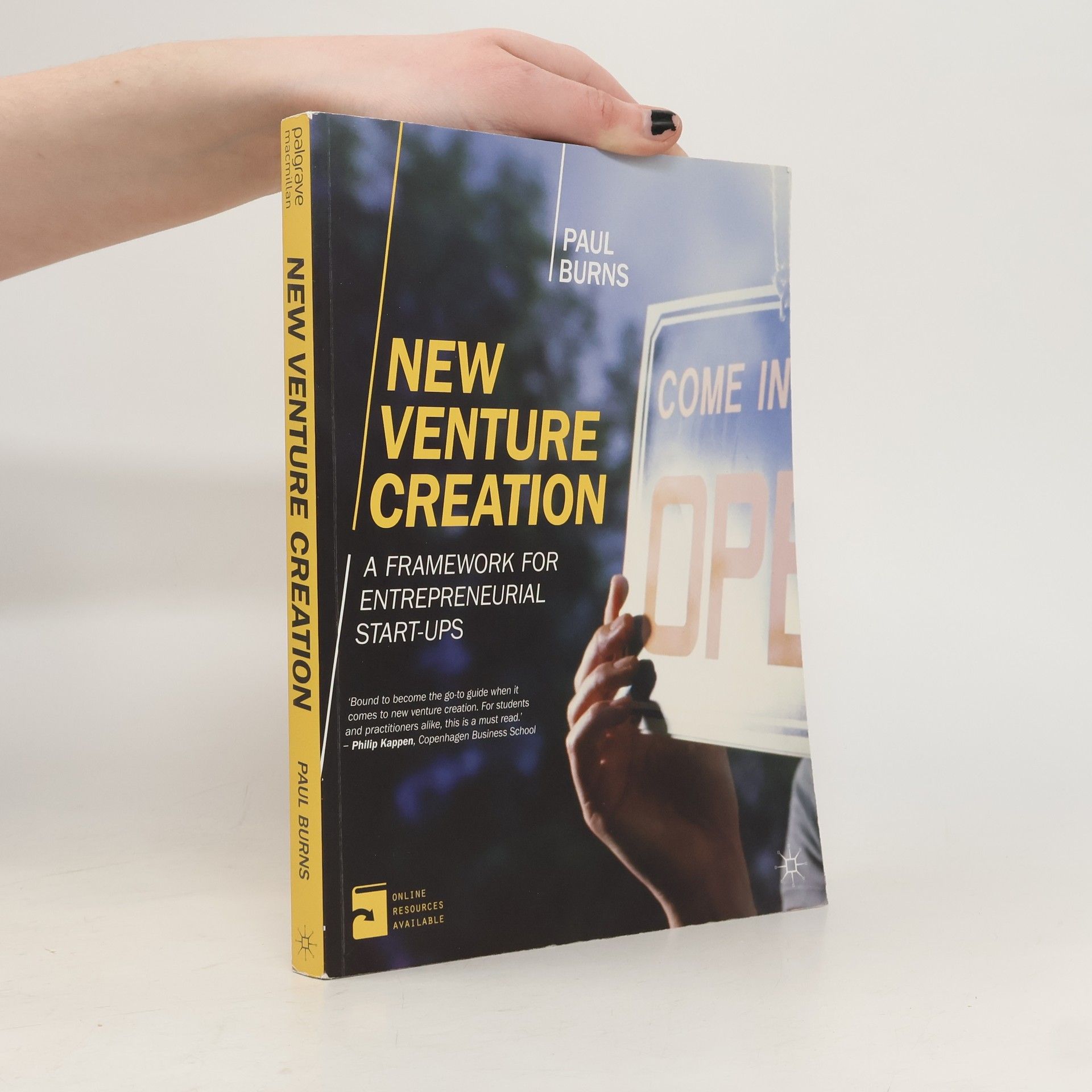 Paul Burns New Venture Creation