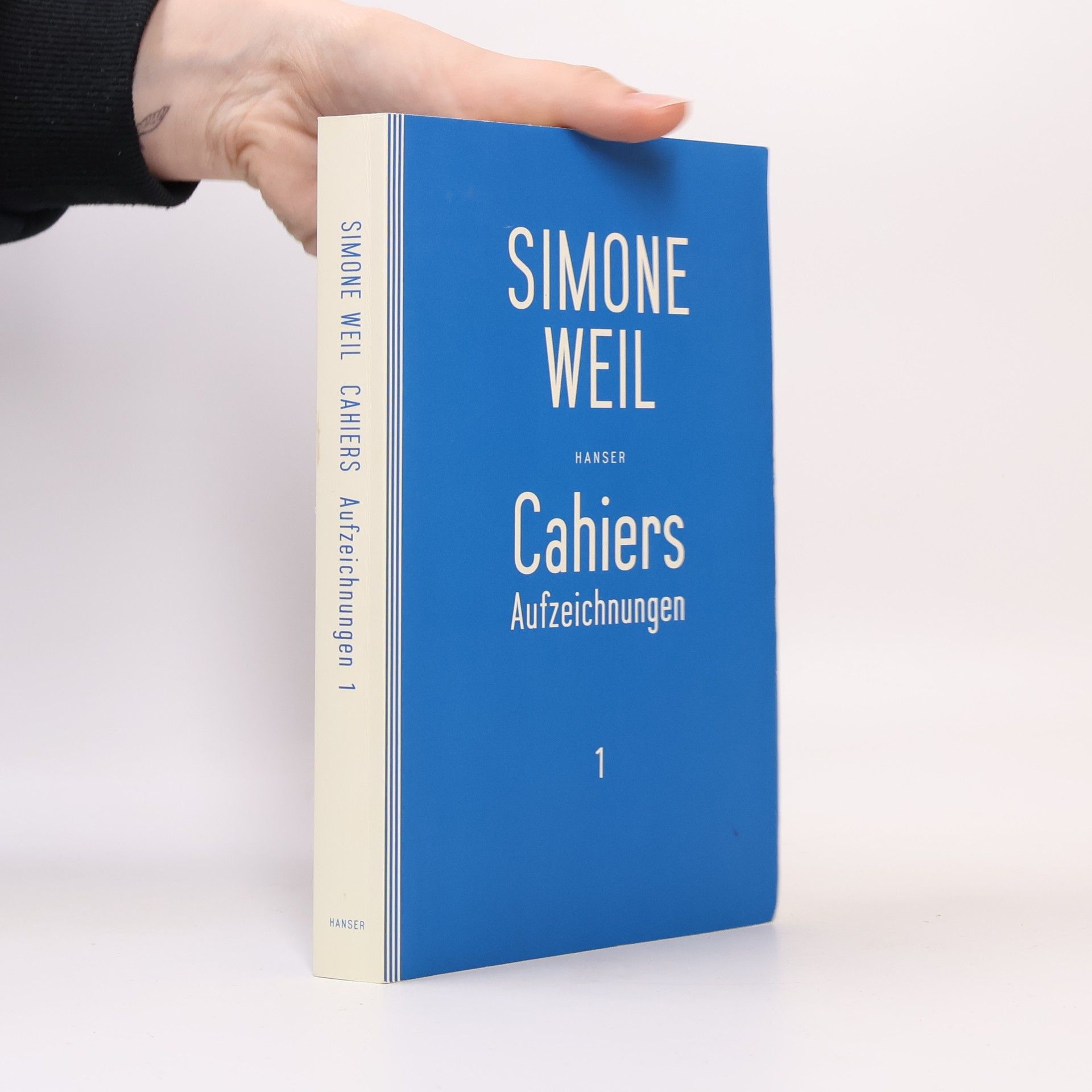 Simone Weil Cahiers 1