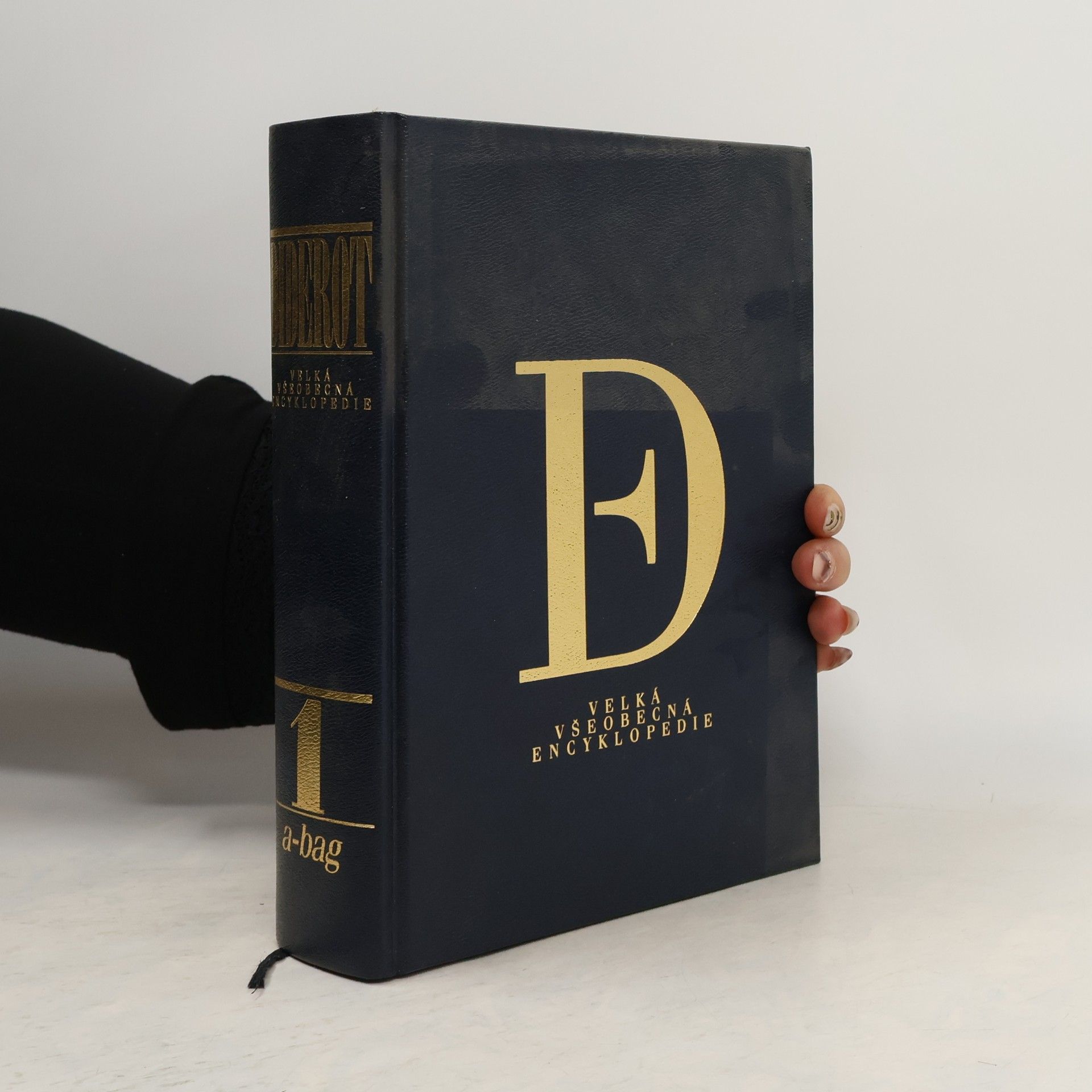 Autores varios Velká všeobecná encyklopedie Diderot 1. a-bag