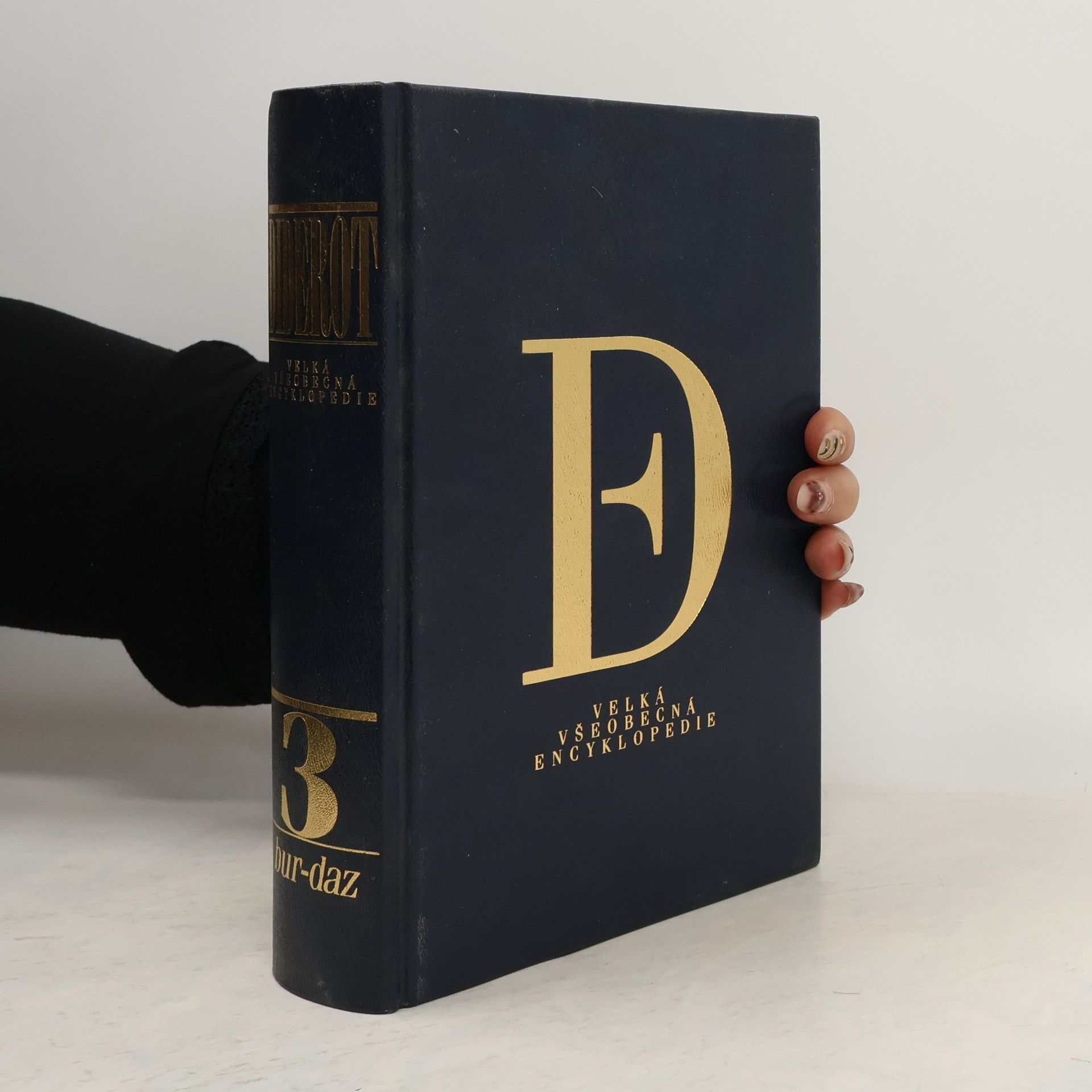 Autores varios Velká všeobecná encyklopedie Diderot. 3. díl. bur-daz