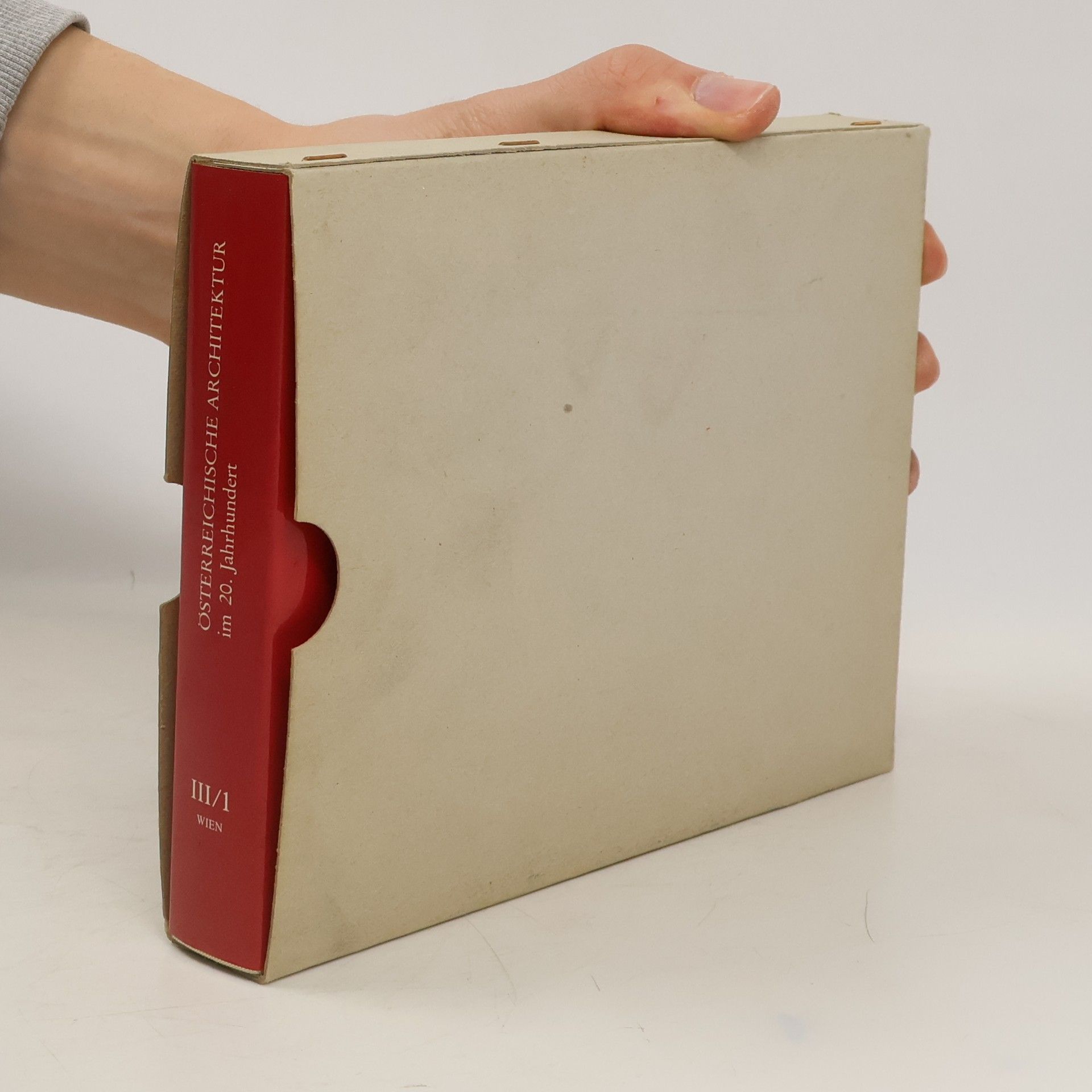 Friedrich Achleitner Österreichische Architektur im 20. Jahrhundert III/1