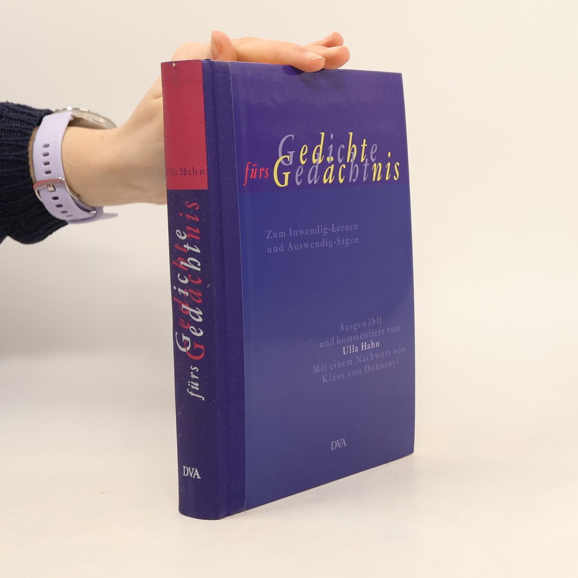 Ulla Hahn Gedichte fürs Gedächtnis