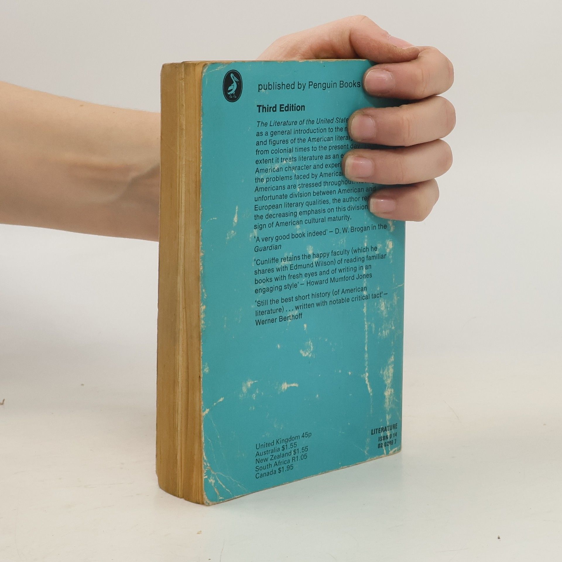 Marcus Cunliffe The Literature of the United States