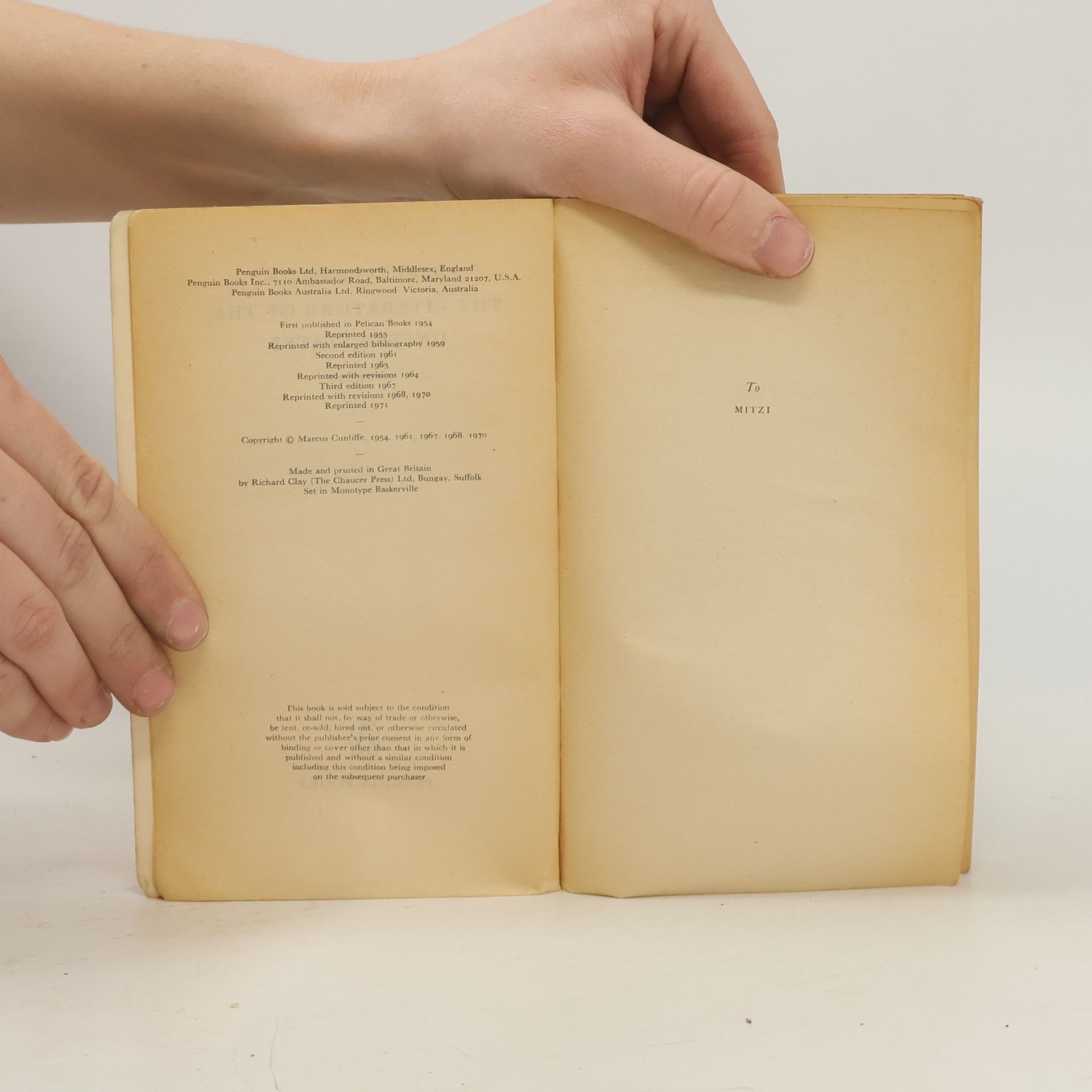 Marcus Cunliffe The Literature of the United States