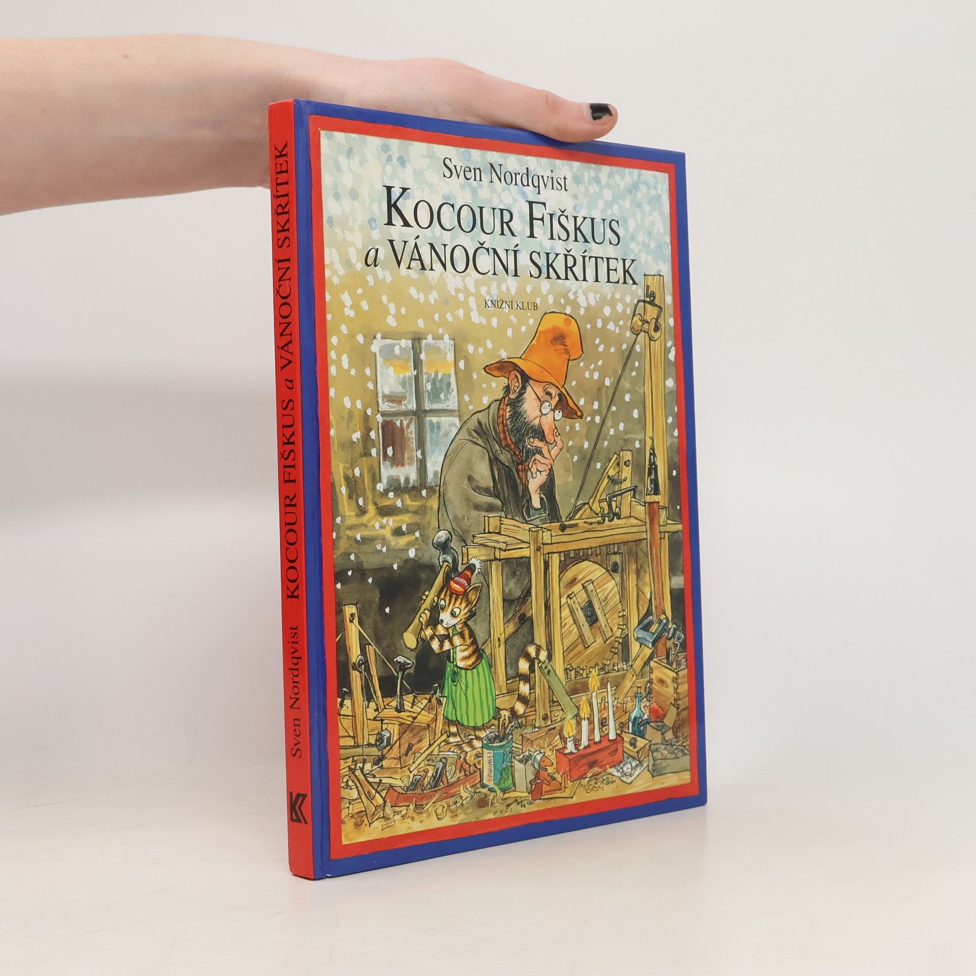 Sven Nordqvist Kocour Fiškus a vánoční skřítek