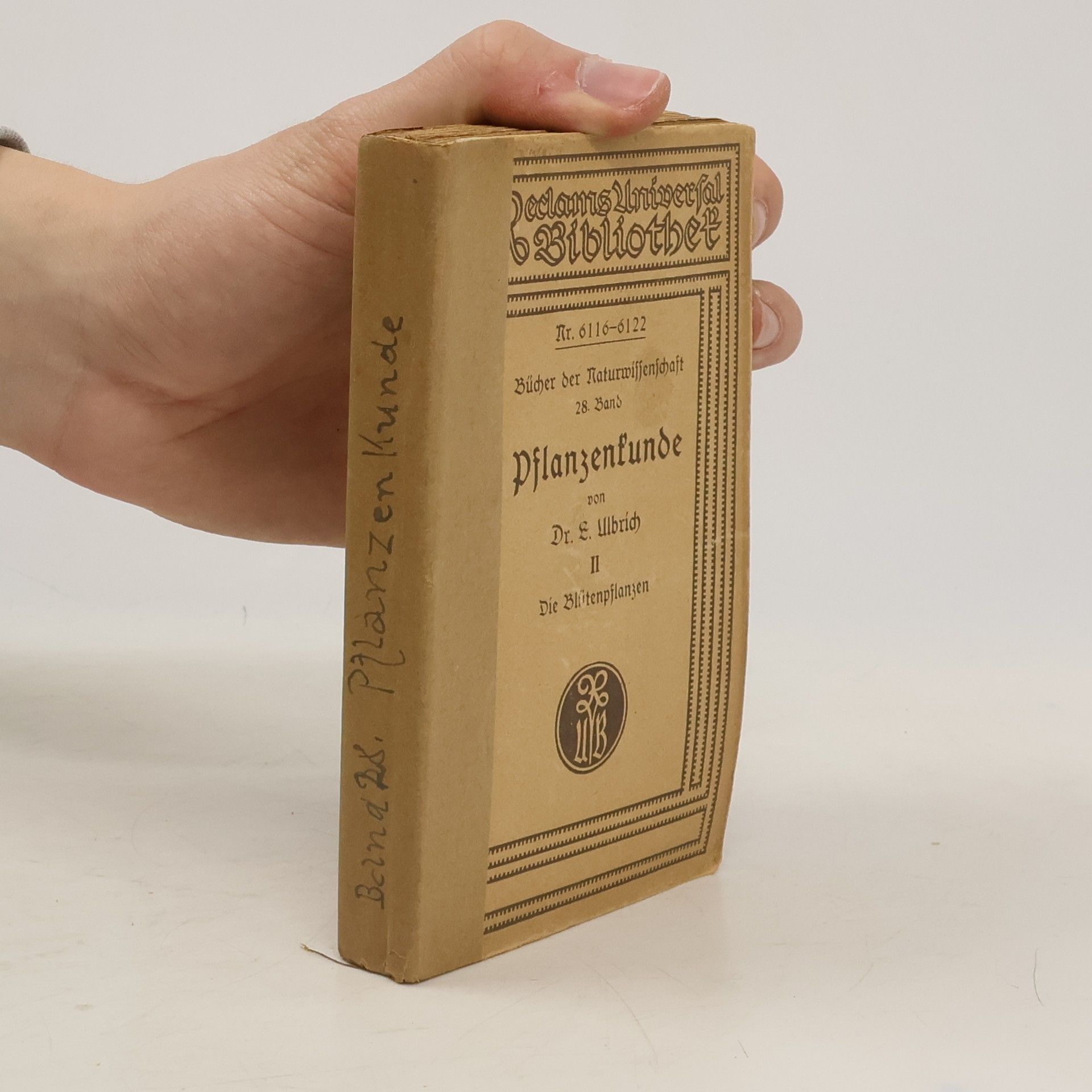 E. Ulbrich Pflanzenkunde 2