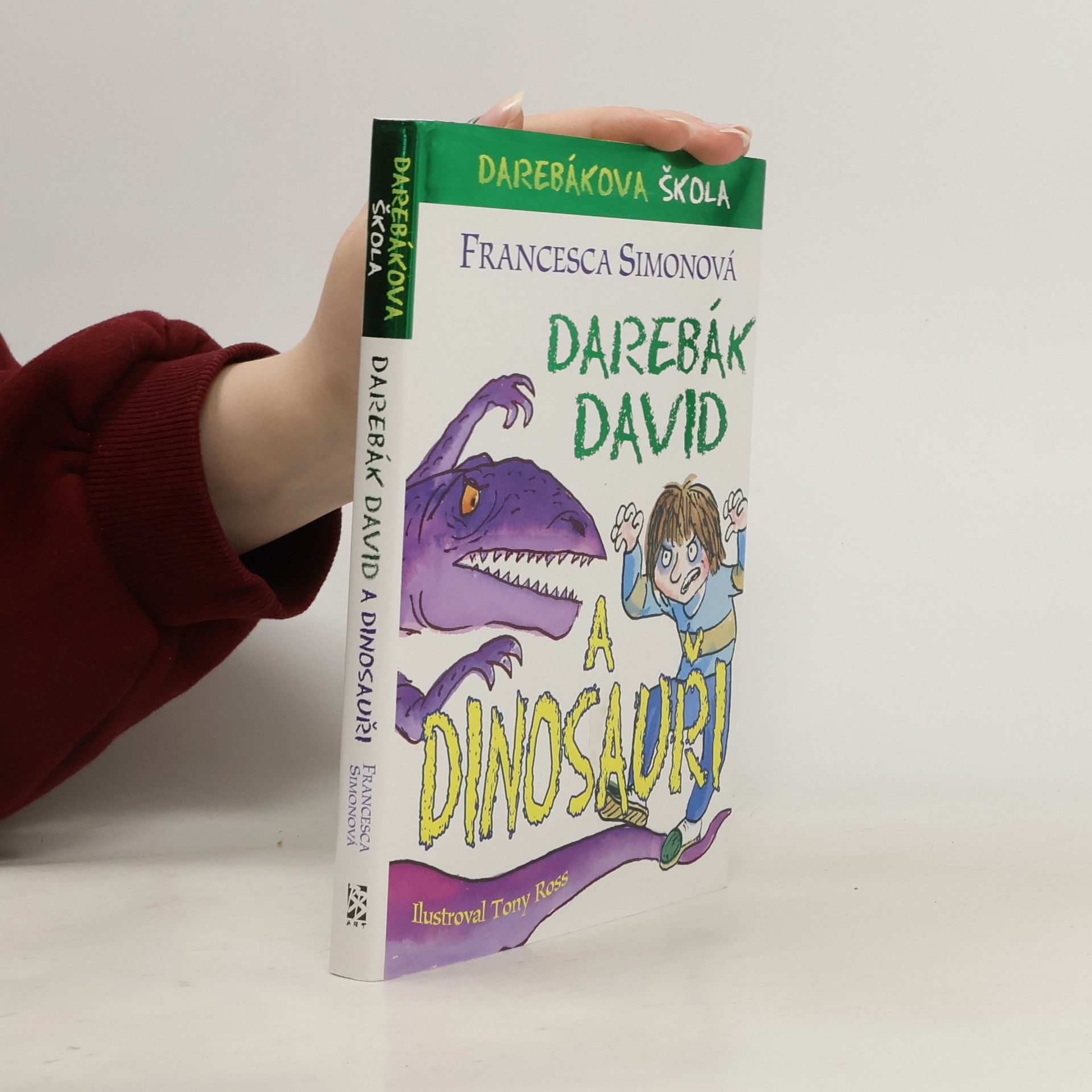 Francesca Simon Darebák David a dinosauři